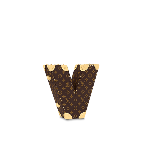 Letter Trunk V Tela Monogram Les Extraordinaires Bauli Letter Trunks | LOUIS VUITTON (Zoom prodotto)
