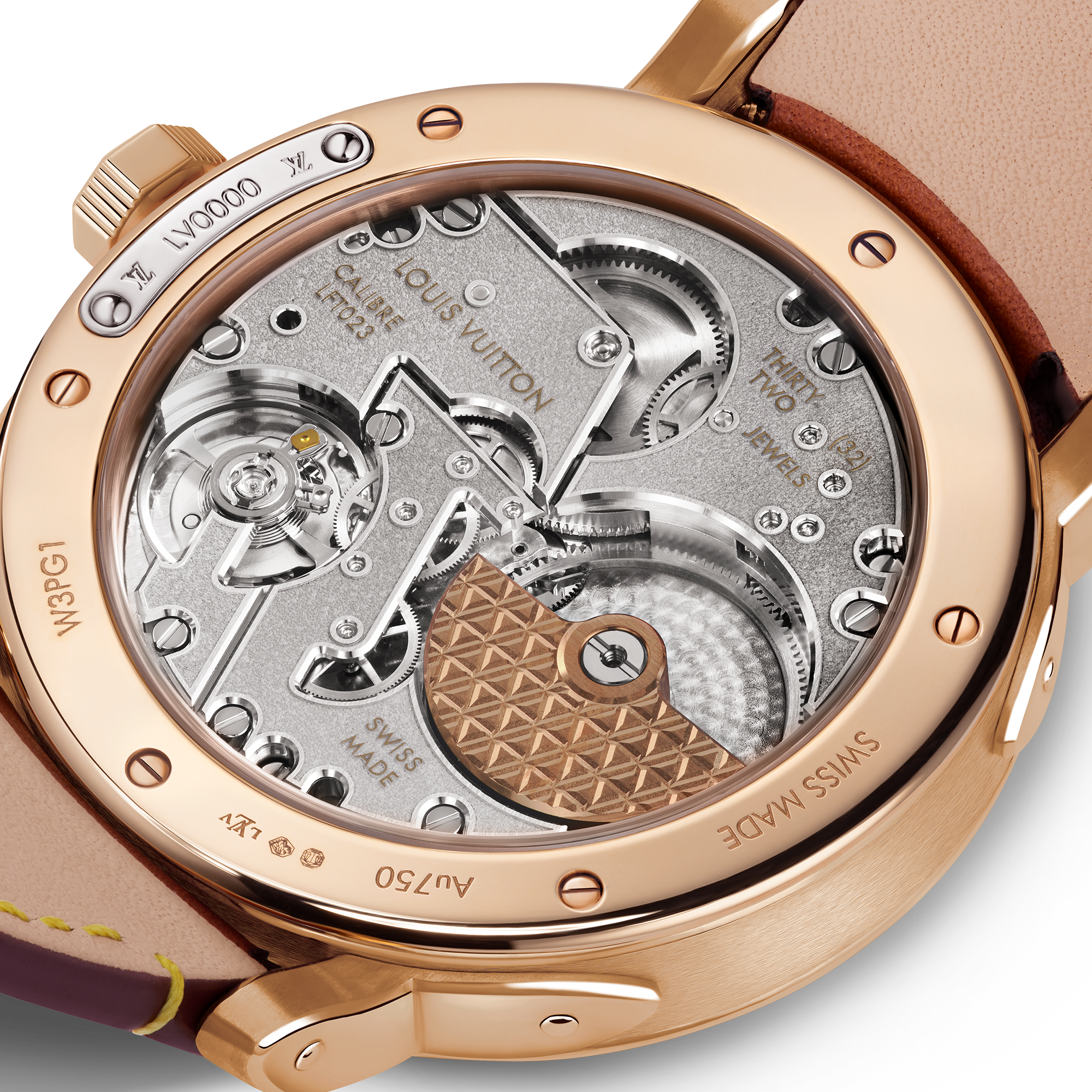 Louis Vuitton Escale, orologio automatico, 39 mm, oro rosa  Orologi Tutti gli orologi } | LOUIS VUITTON (Zoom prodotto)
