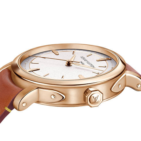 Louis Vuitton Escale, orologio automatico, 39 mm, oro rosa Orologi Tutti gli orologi } | LOUIS VUITTON (Zoom prodotto)