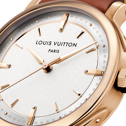 Louis Vuitton Escale, orologio automatico, 39 mm, oro rosa Orologi Tutti gli orologi } | LOUIS VUITTON (Zoom prodotto)