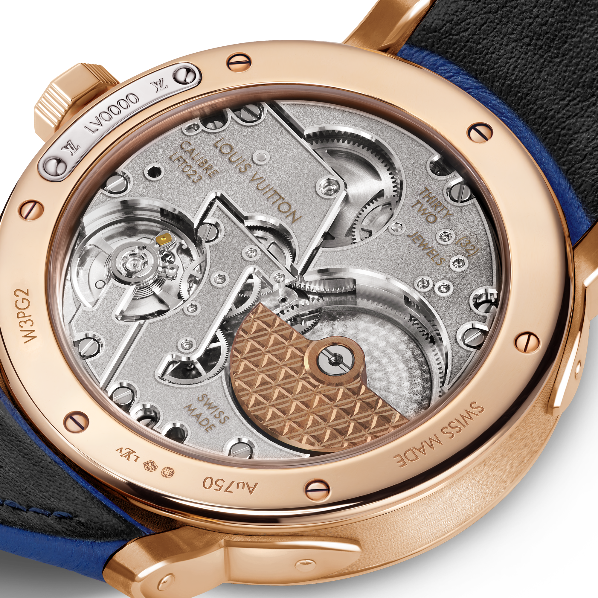 Louis Vuitton Escale, orologio automatico, 39 mm, oro rosa  Orologi Tutti gli orologi } | LOUIS VUITTON (Zoom prodotto)