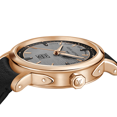 Louis Vuitton Escale, orologio automatico, 39 mm, oro rosa Orologi Tutti gli orologi } | LOUIS VUITTON (Zoom prodotto)
