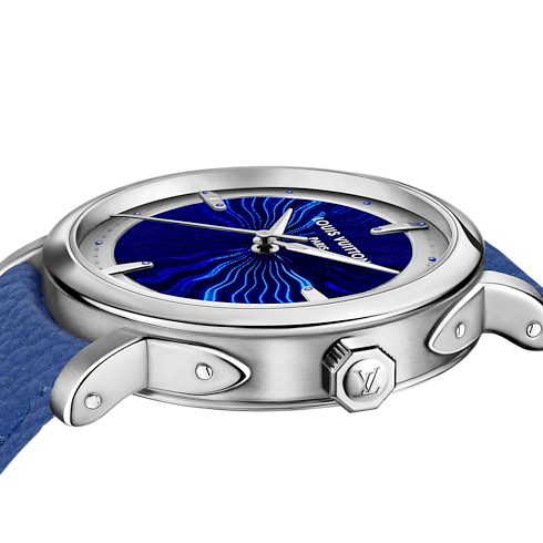 Louis Vuitton Escale, orologio automatico, 39 mm, platino Orologi Tutti gli orologi } | LOUIS VUITTON (Zoom prodotto)