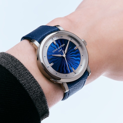 Louis Vuitton Escale, orologio automatico, 39 mm, platino Orologi Tutti gli orologi } | LOUIS VUITTON (Zoom prodotto)