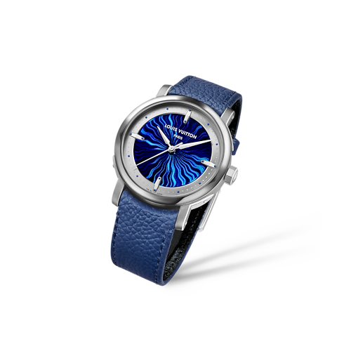 Louis Vuitton Escale, orologio automatico, 39 mm, platino Orologi Tutti gli orologi } | LOUIS VUITTON (Zoom prodotto)