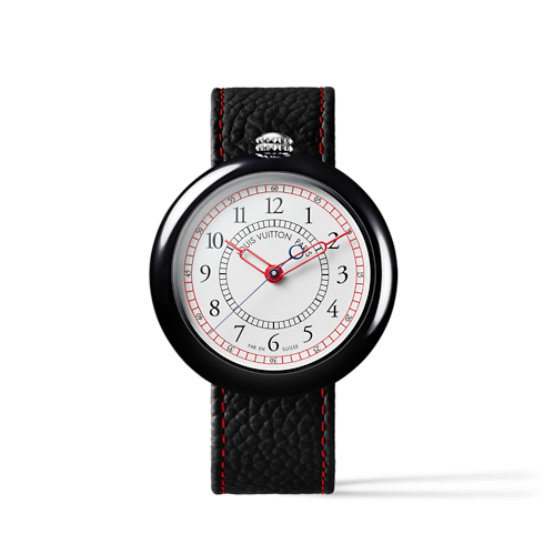 Louis Vuitton Monterey, orologio automatico, 37 mm, ceramica e acciaio Orologi Tutti gli orologi } | LOUIS VUITTON (Zoom prodotto)