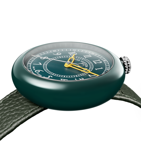Louis Vuitton Monterey, orologio automatico, 37 mm, ceramica e acciaio Orologi Tutti gli orologi } | LOUIS VUITTON (Zoom prodotto)