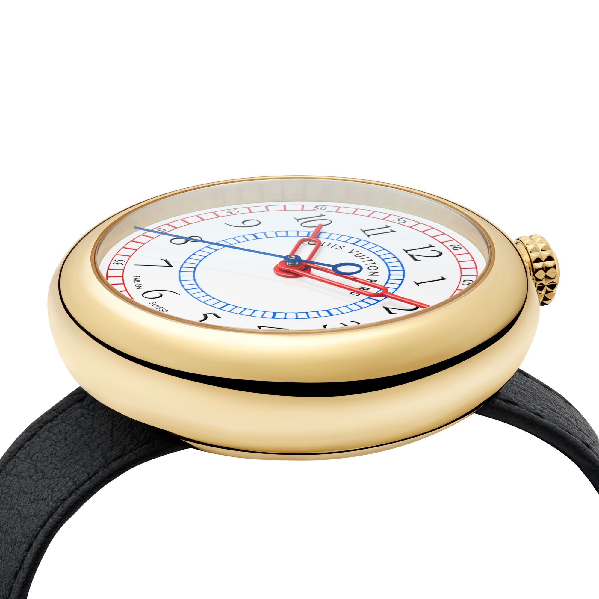 Louis Vuitton Monterey, orologio automatico, 39 mm, oro giallo  Orologi Tutti gli orologi } | LOUIS VUITTON (Zoom prodotto)