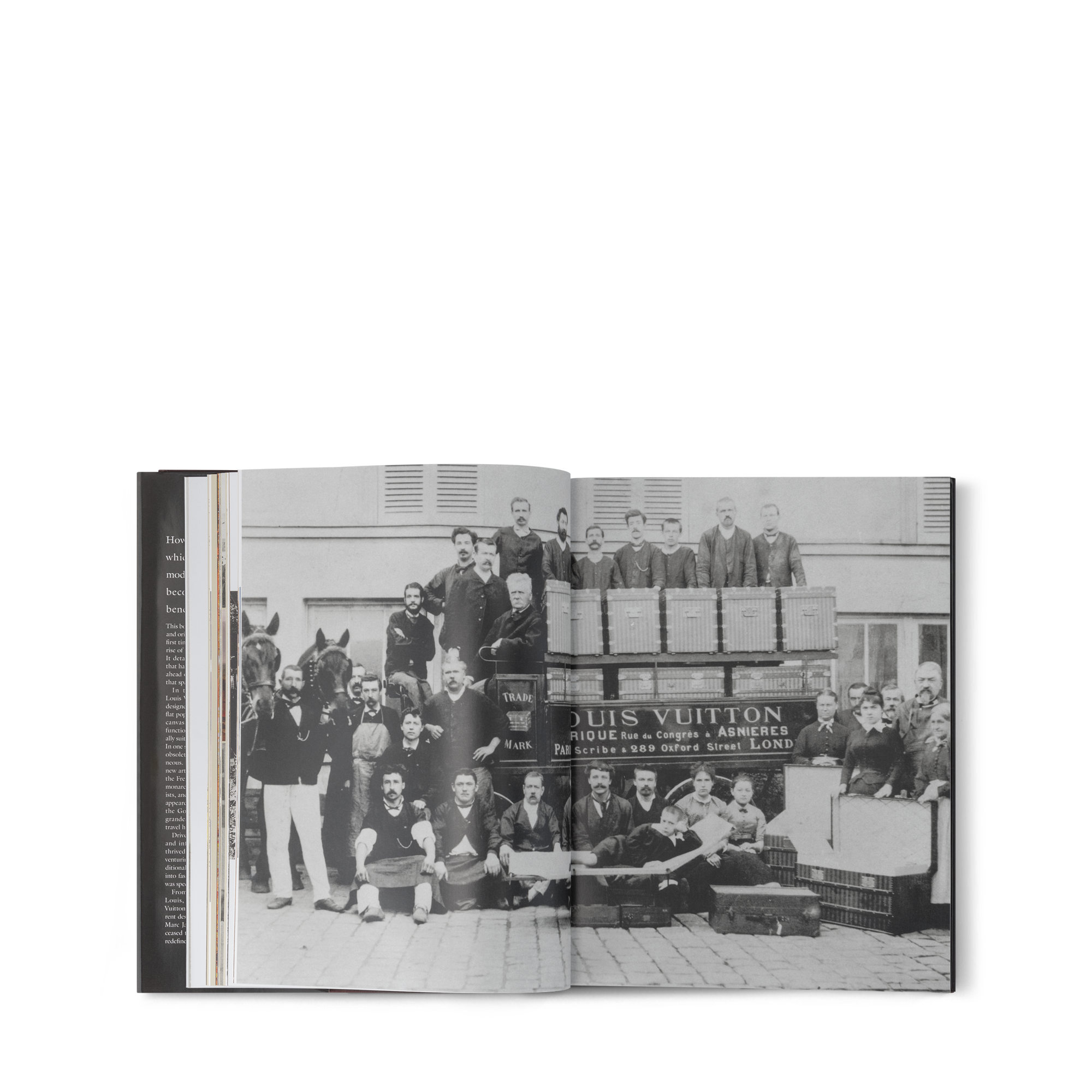 Louis Vuitton: The Birth of Modern Luxury  Bauli, Viaggio e Casa Libri Libri dalla copertina rigida | LOUIS VUITTON (Zoom prodotto)