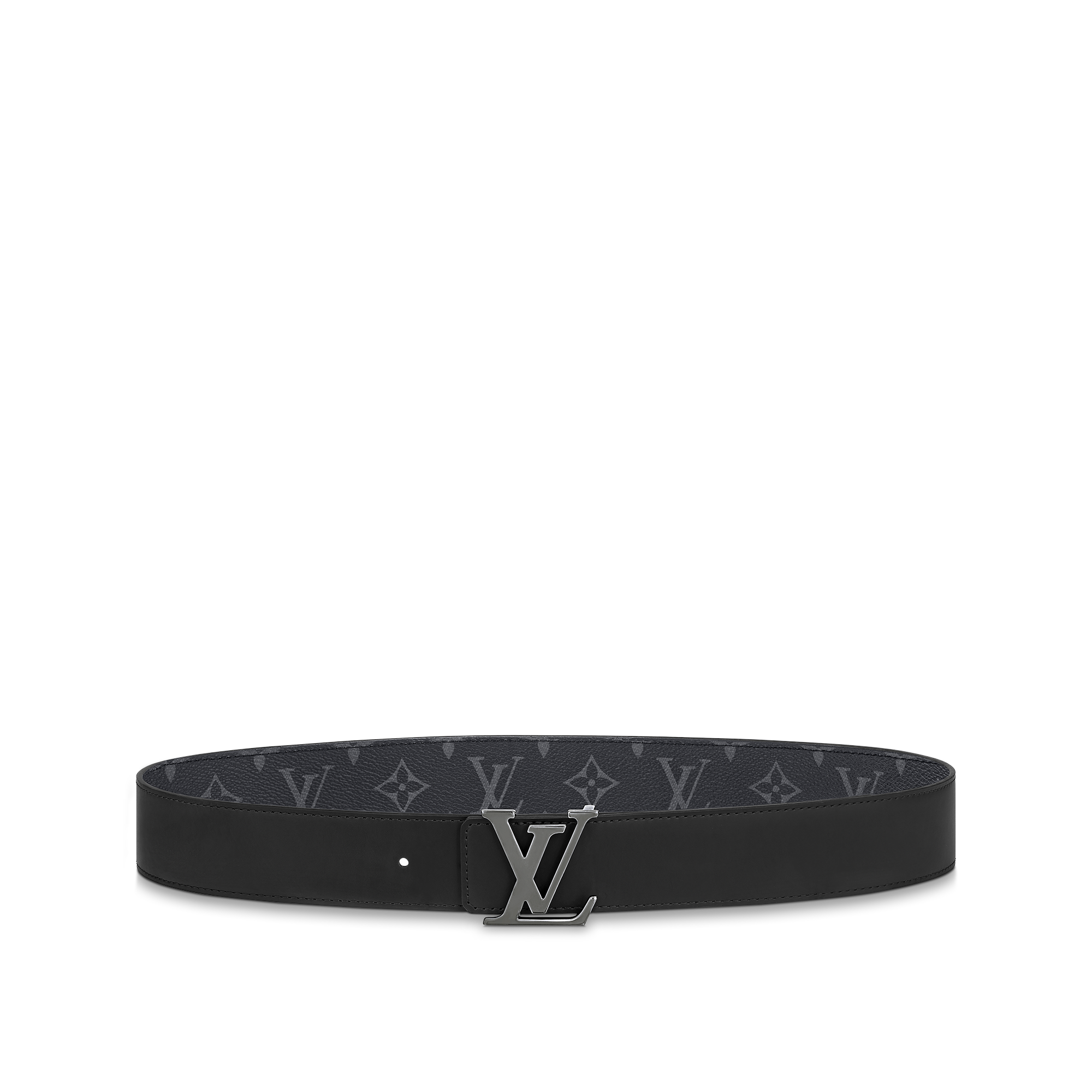LV Initiales 40MM reversibile Tela Monogram Eclipse Uomo Accessori Cinture | LOUIS VUITTON (Zoom prodotto)