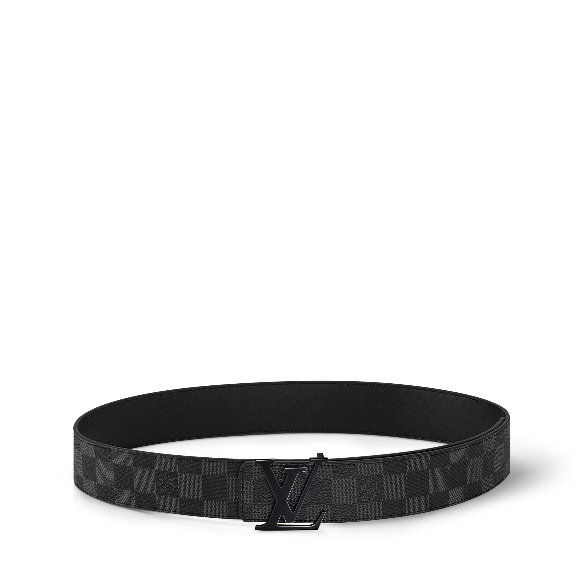 LV Initiales 40mm Reversible Belt Tela Damier Graphite Uomo Accessori Cinture | LOUIS VUITTON (Zoom prodotto)