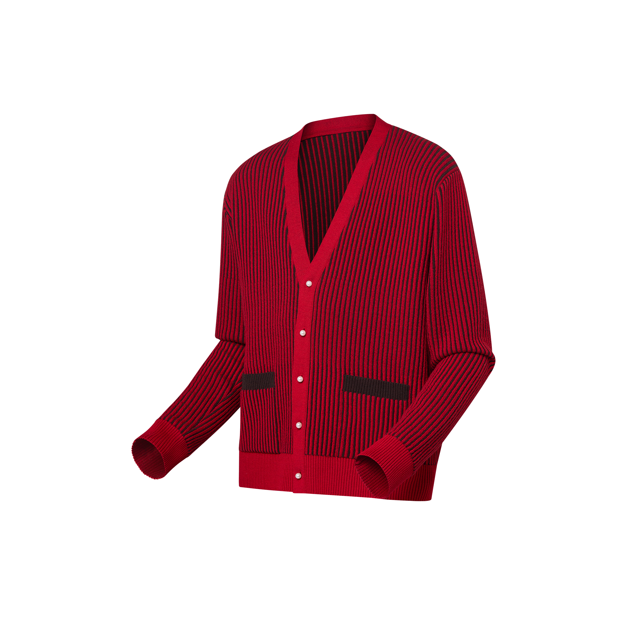 LV x Park Seo-Bo Cardigan in lana  Uomo Abbigliamento Maglieria e Felpe | LOUIS VUITTON (Zoom prodotto)