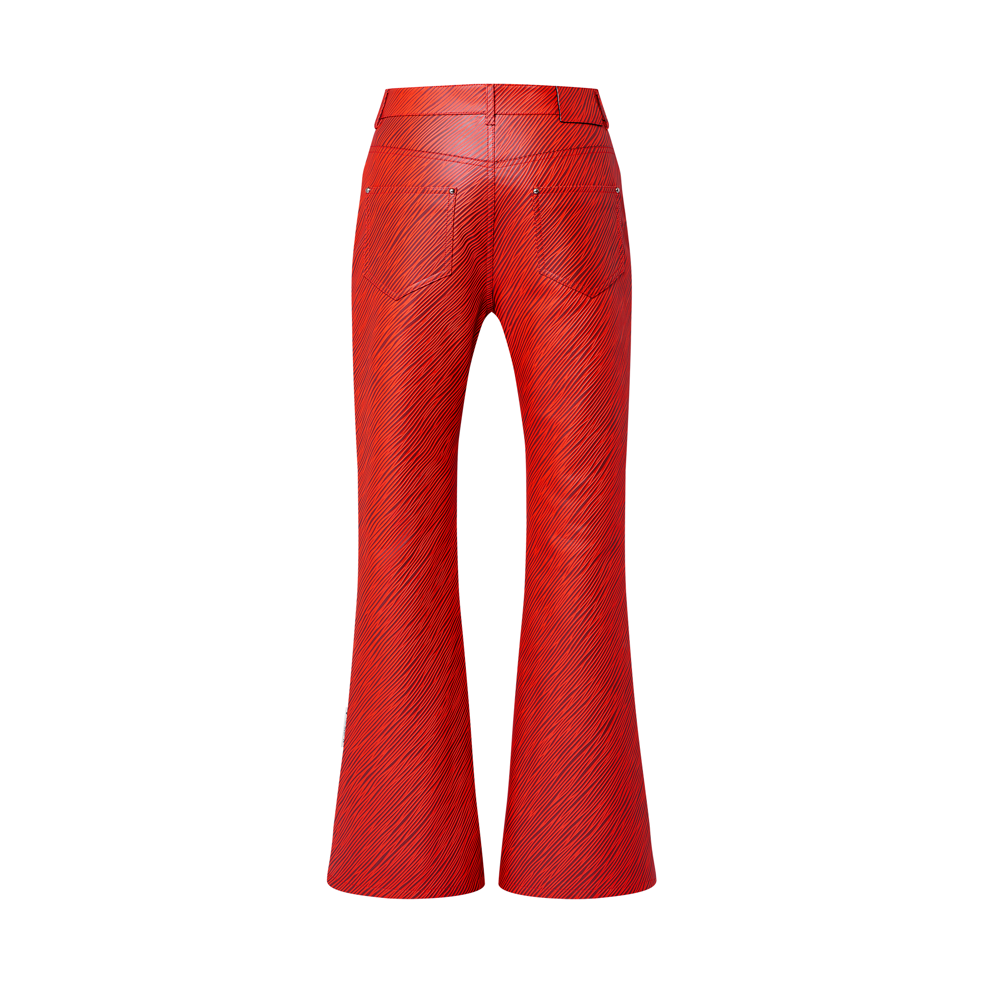 LV x Park Seo-Bo Pantaloni svasati in pelle con motivo Epi  Uomo Abbigliamento Pantaloni | LOUIS VUITTON (Zoom prodotto)