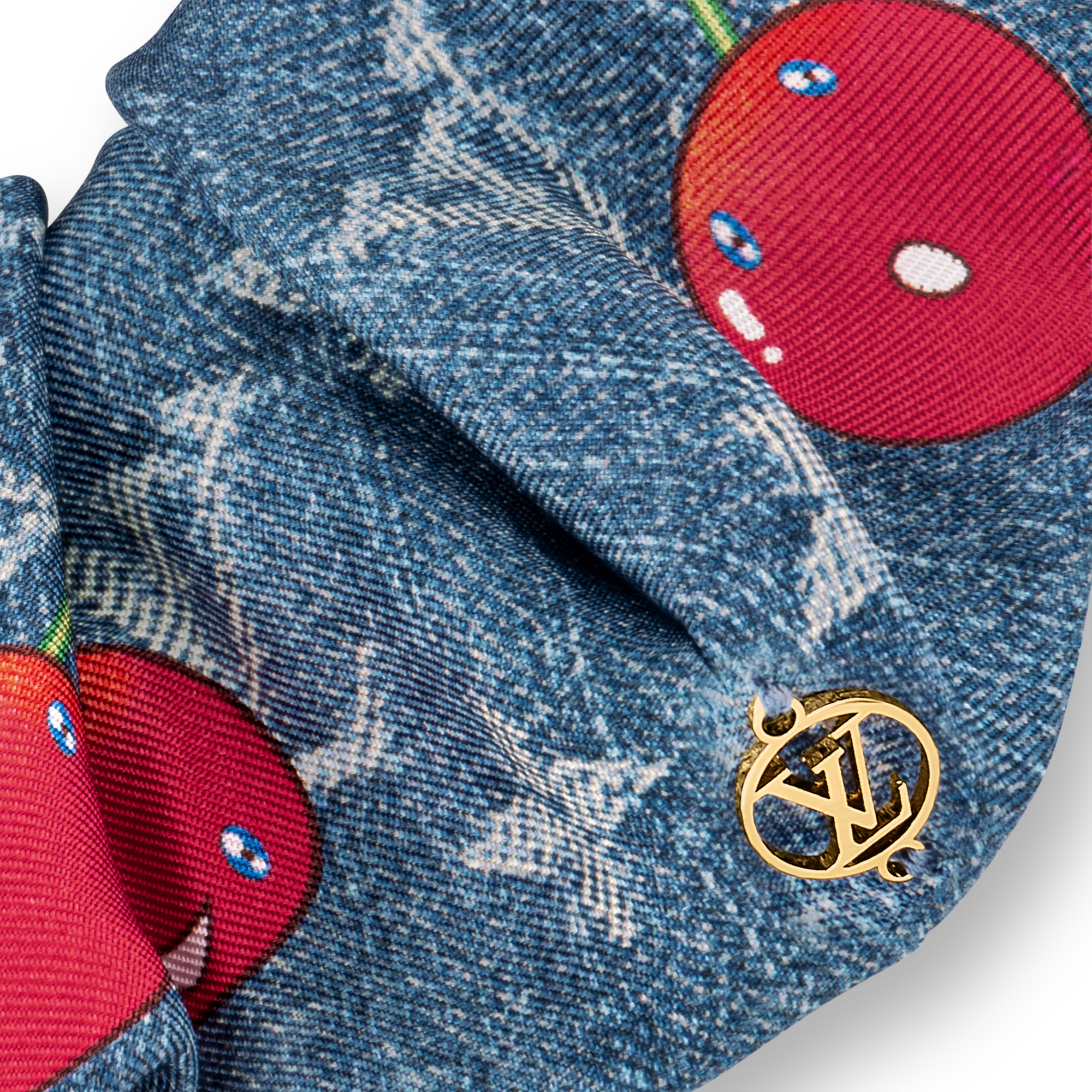 LV x TM Accessorio per capelli Denim Cerise S00 Donna Accessori Accessori per Capelli | LOUIS VUITTON (Zoom prodotto)