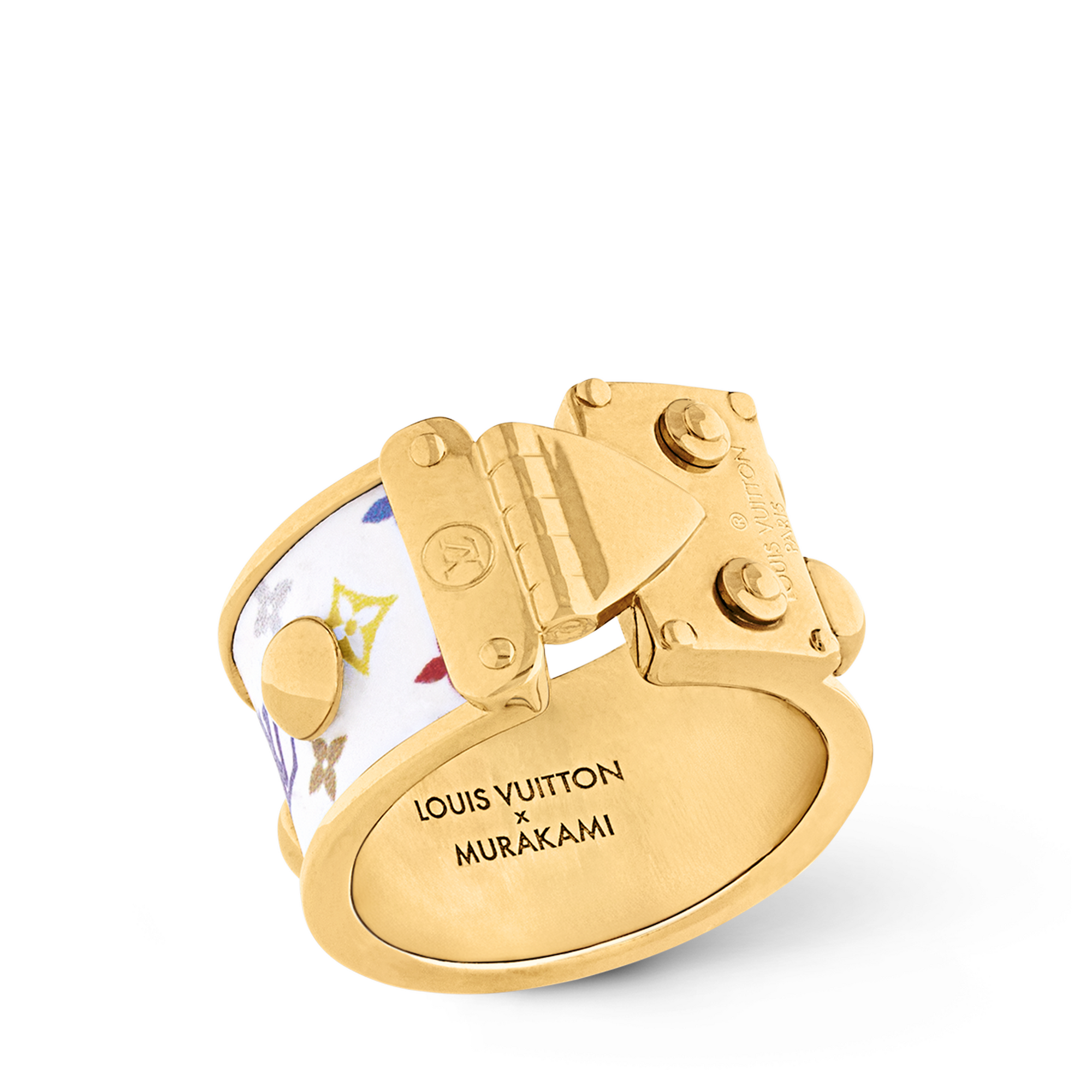 LV x TM Anello LV Signature S-Lock S00 Donna Fashion Bijoux Tutta la collezione | LOUIS VUITTON (Zoom prodotto)