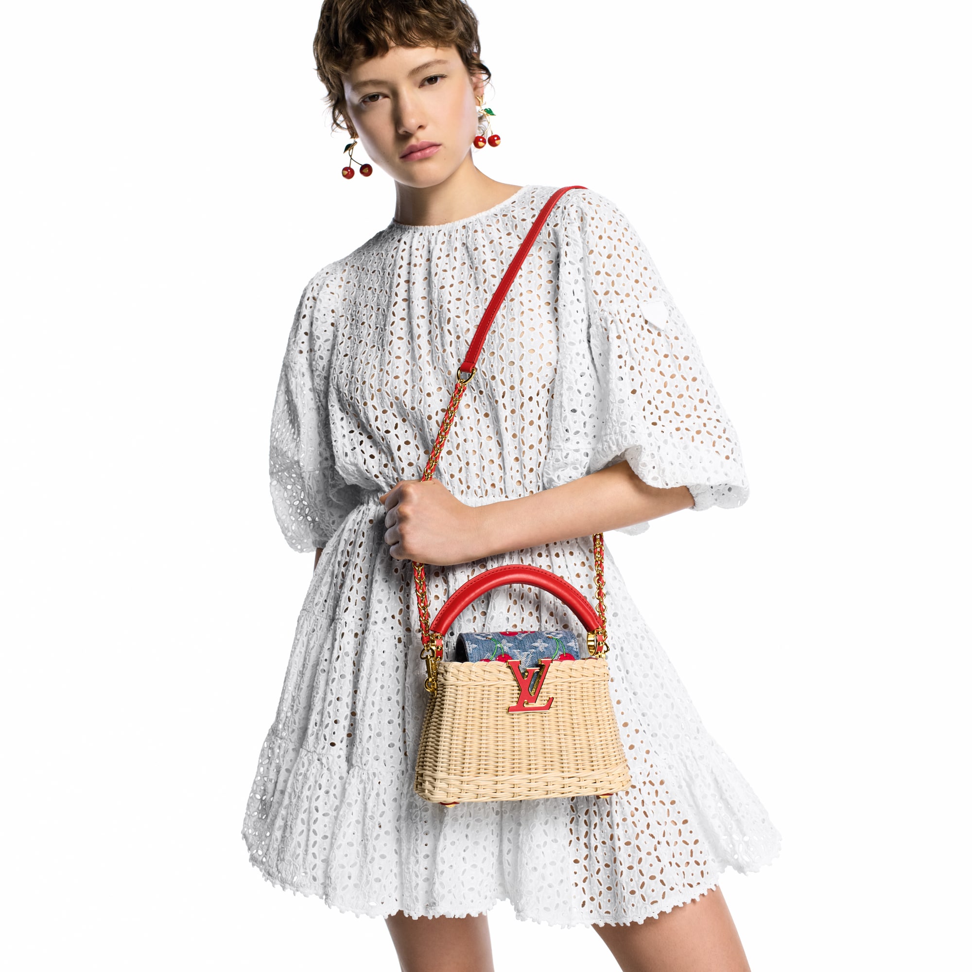 LV x TM Borsa Capucines Mini Capucines Donna Borse da Donna Capucines | LOUIS VUITTON (Zoom prodotto)