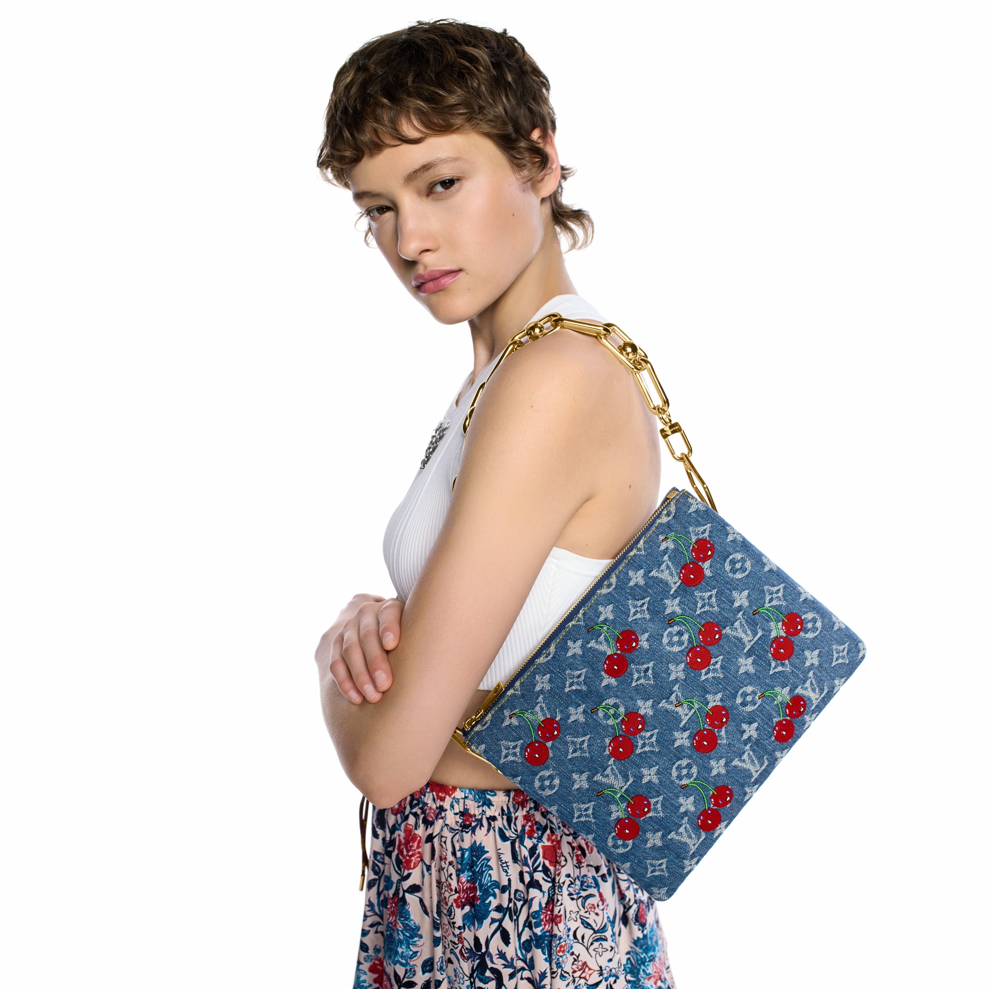 LV x TM Borsa Coussin PM Monogram Denim Borse e Piccola Pelletteria Borse da Donna Icone LV | LOUIS VUITTON (Zoom prodotto)