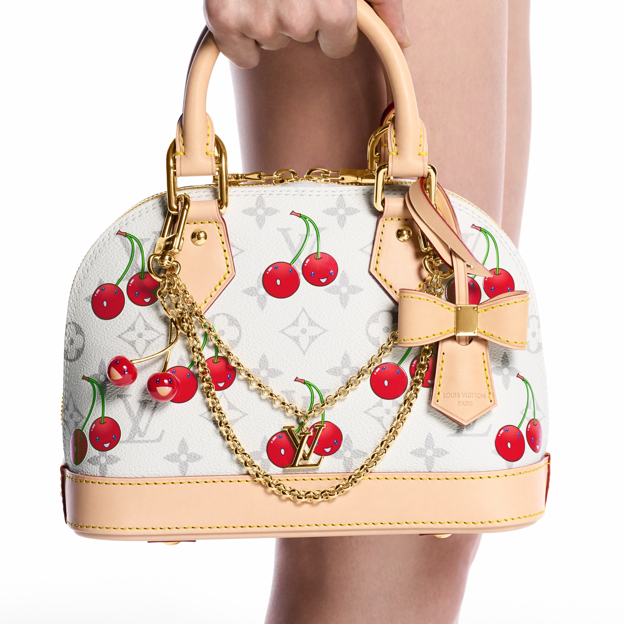 LV x TM Charm per borse a catenella Cerise S00 Donna Accessori Portachiavi e Charms per Borse | LOUIS VUITTON (Zoom prodotto)