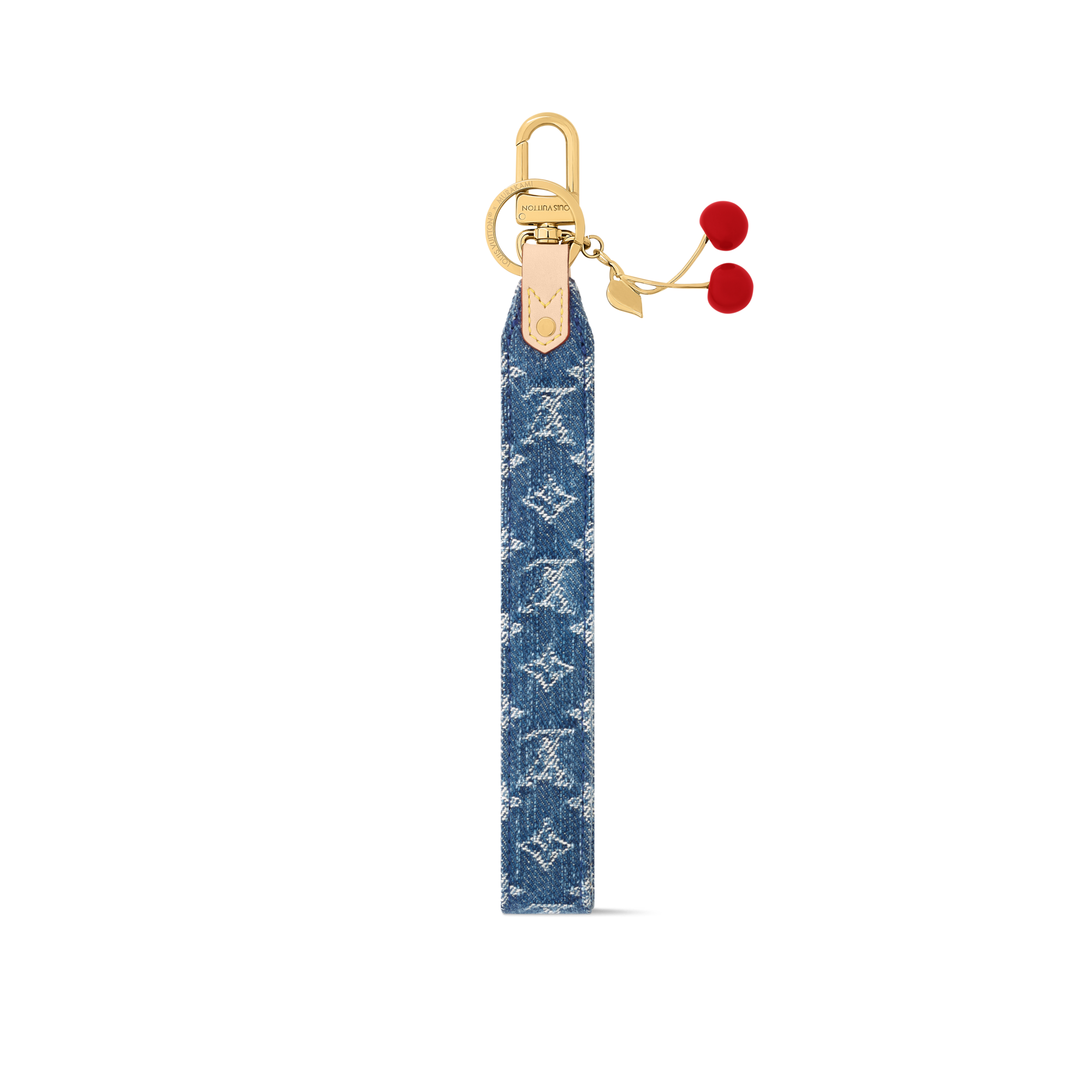 LV x TM Charm per borse Denim Cerise Dragonne S00 Donna Accessori Portachiavi e Charms per Borse | LOUIS VUITTON (Zoom prodotto)
