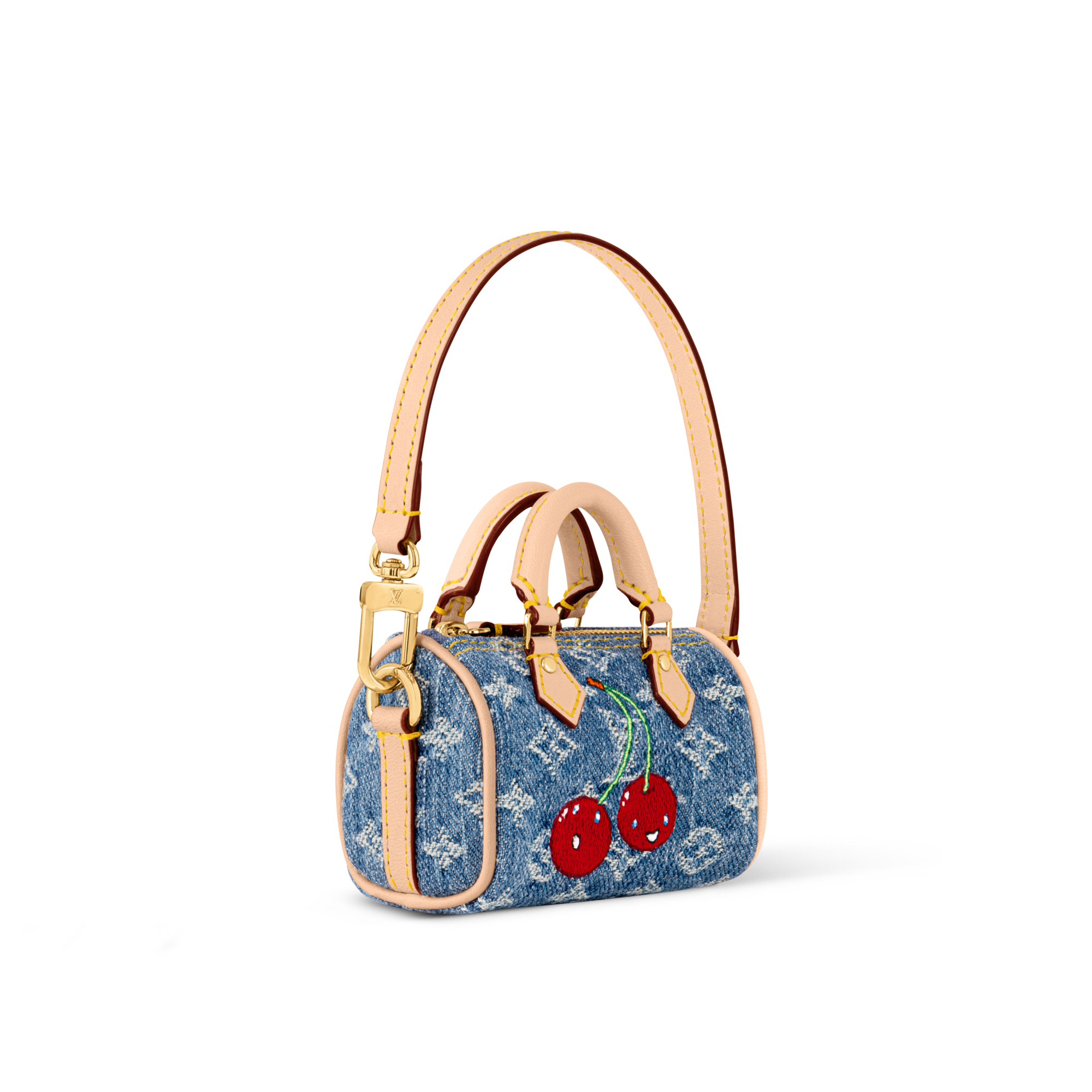 LV x TM Charm per borse Micro Speedy Denim Cerise S00 Donna Accessori Portachiavi e Charms per Borse | LOUIS VUITTON (Zoom prodotto)