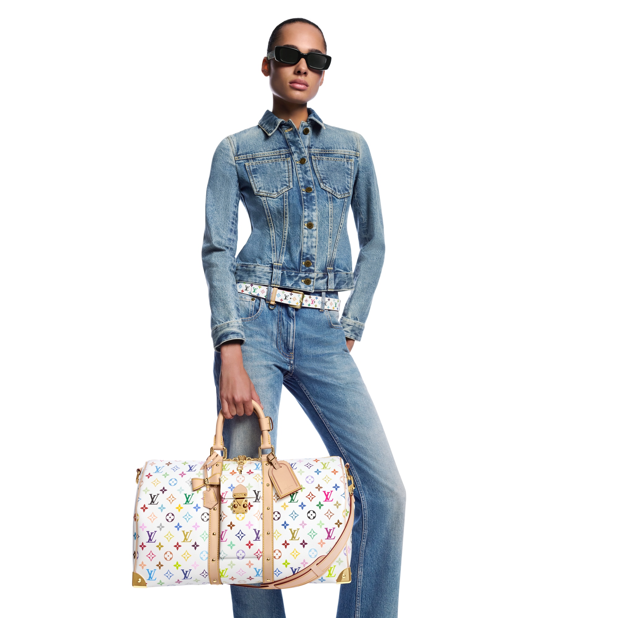 LV x TM Keepall Bandoulière 45 Autres Toiles Monogram Uomo Borse da Uomo Tutte le collezioni | LOUIS VUITTON (Zoom prodotto)