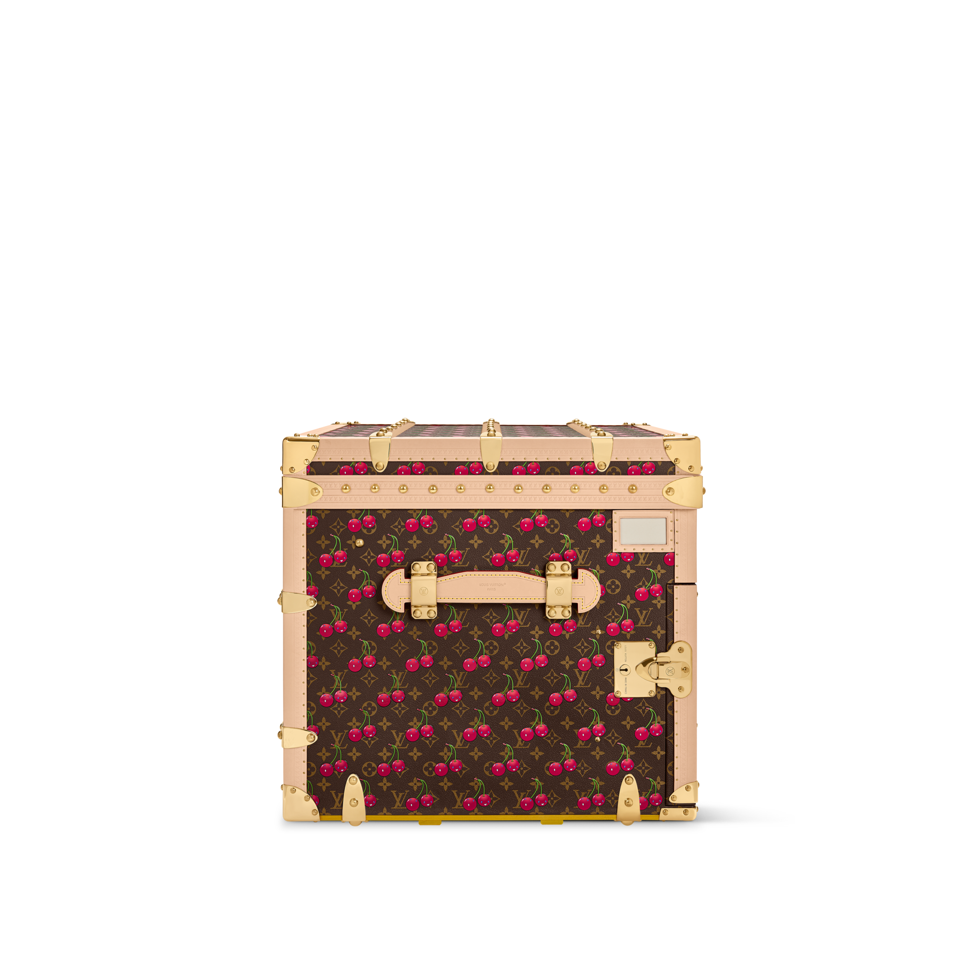 LV x TM Malle Courrier Lozine Carré Cherry Autres Toiles Monogram Bauli, Viaggio e Casa Bauli e Contenitori Bauli e Valigie | LOUIS VUITTON (Zoom prodotto)