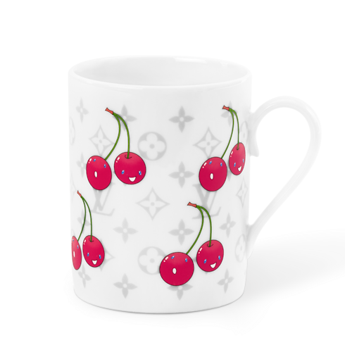 LV x TM Mug Monogram Cerises Bauli, Viaggio e Casa Casa e Art de la Table Art de la Table | LOUIS VUITTON (Zoom prodotto)