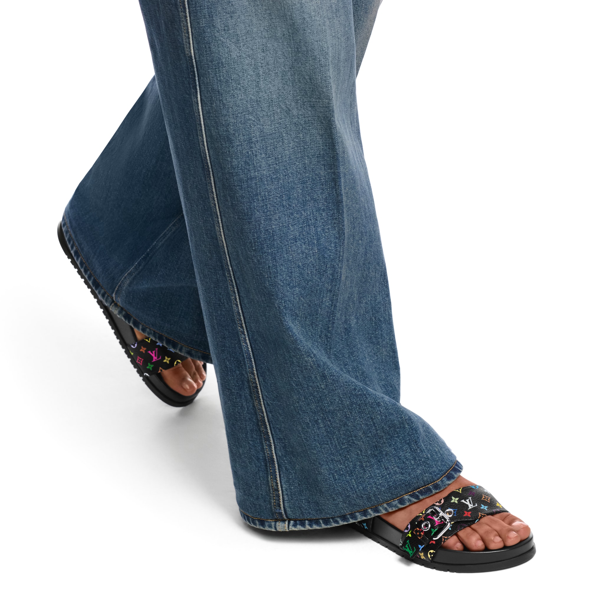 LV x TM Mule bassa Bom Dia  Donna Calzature Mules e Sliders | LOUIS VUITTON (Zoom prodotto)