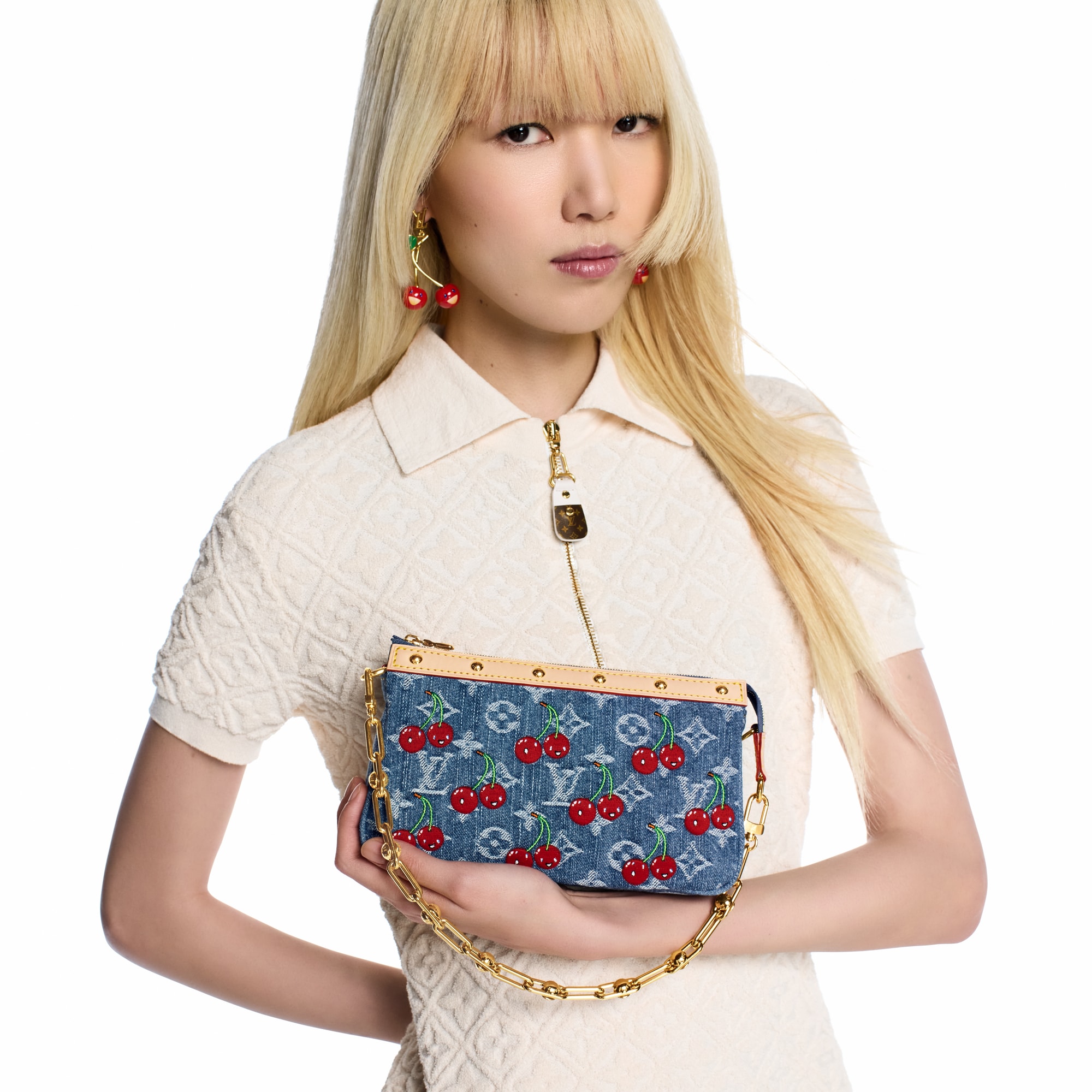 LV x TM Pochette Accessoires Monogram Denim Donna Portafogli e Piccola Pelletteria Novità | LOUIS VUITTON (Zoom prodotto)