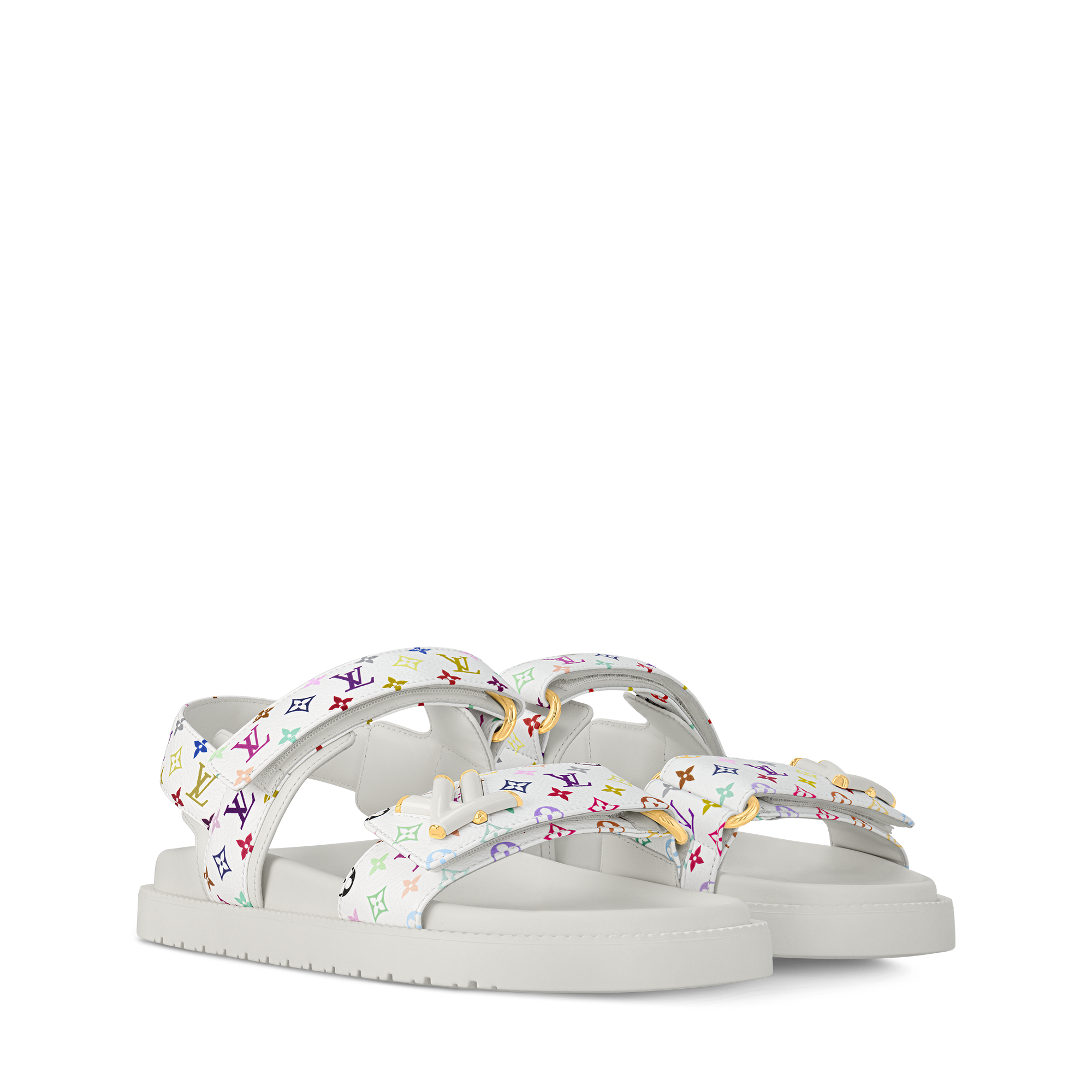 LV x TM Sandalo basso LV Sunset  Donna Calzature Sandali e Espadrillas | LOUIS VUITTON (Zoom prodotto)