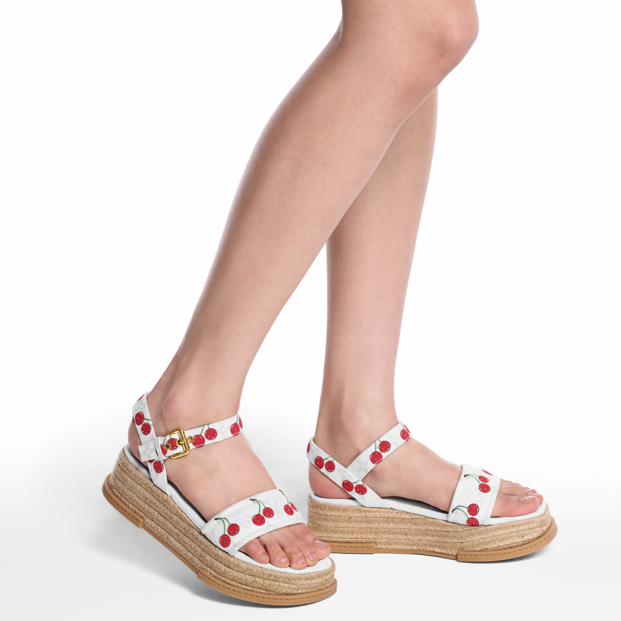 LV x TM Sandalo Flatform Maya  Donna Calzature Sandali e Espadrillas | LOUIS VUITTON (Zoom prodotto)