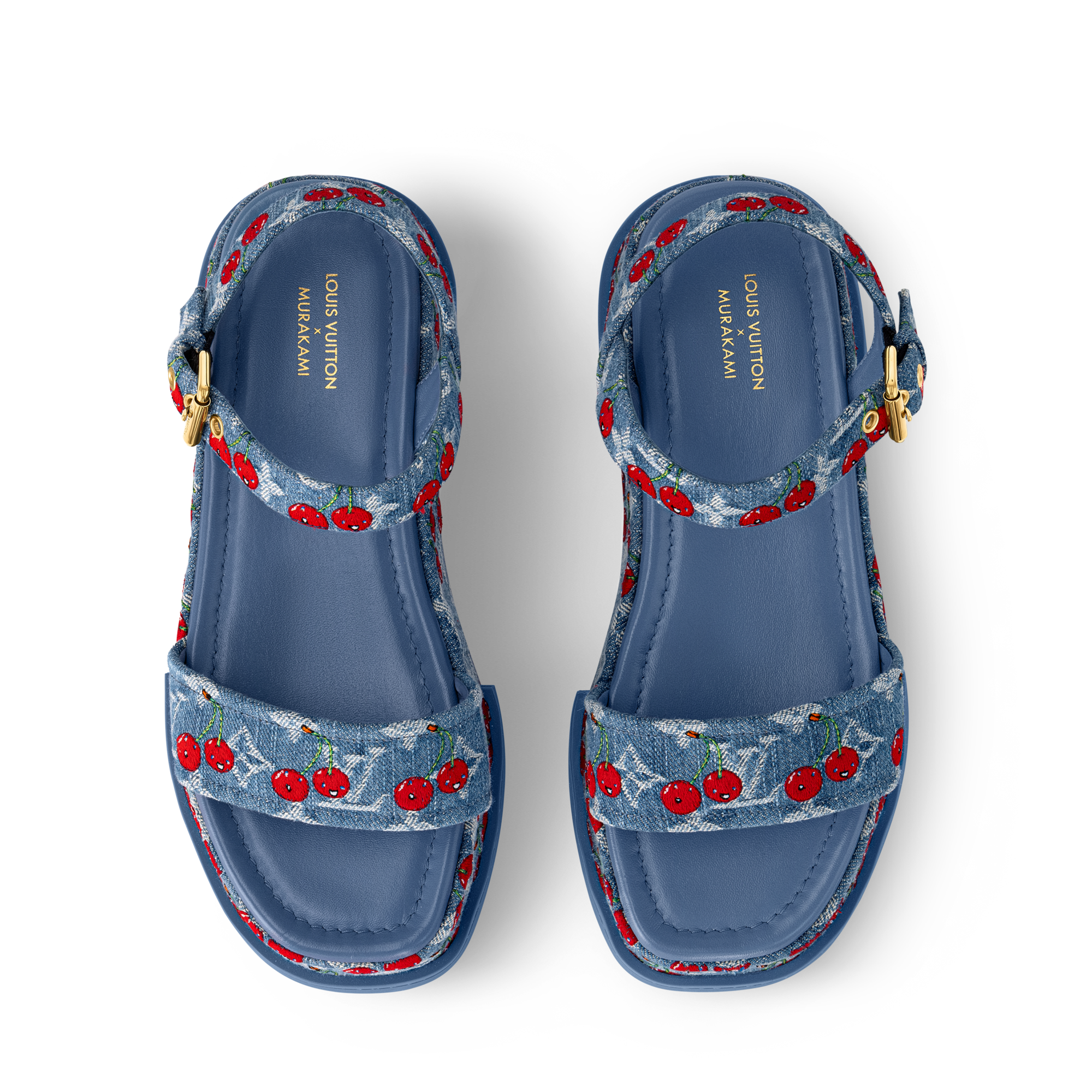 LV x TM Sandalo Flatform Maya  Donna Calzature Sandali e Espadrillas | LOUIS VUITTON (Zoom prodotto)