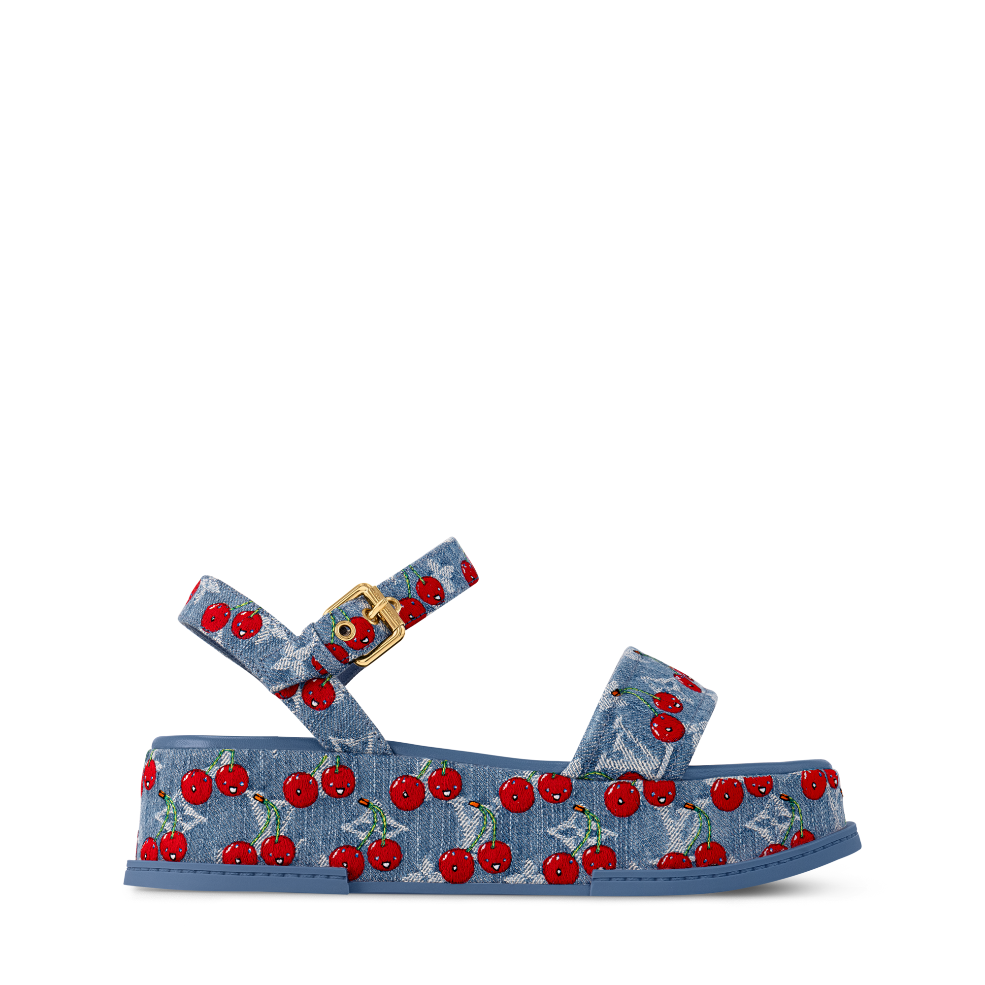 LV x TM Sandalo Flatform Maya  Donna Calzature Sandali e Espadrillas | LOUIS VUITTON (Zoom prodotto)