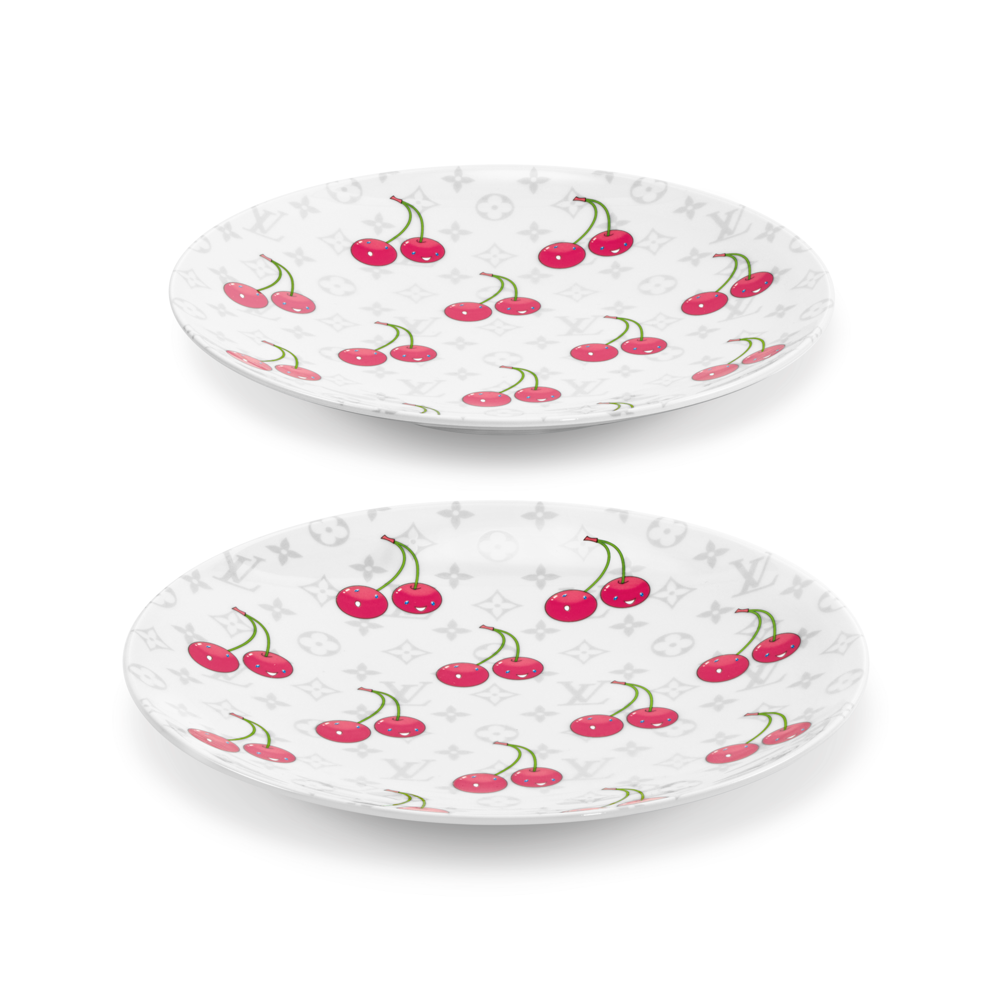 LV x TM Set of 2 Dessert Plates Monogram Cerises Bauli, Viaggio e Casa Casa e Art de la Table Art de la Table | LOUIS VUITTON (Zoom prodotto)
