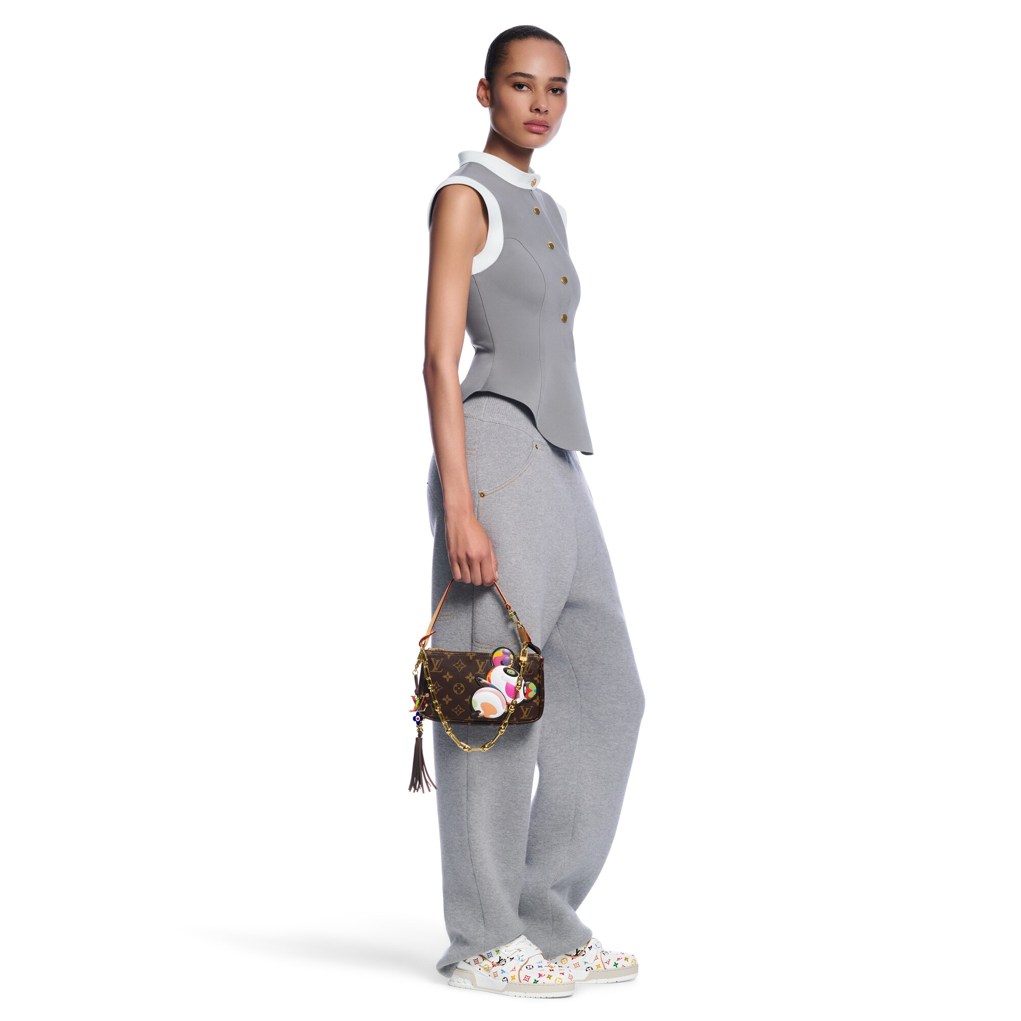 LV x TM Sneaker LV Trainer  Donna Calzature Sneakers | LOUIS VUITTON (Zoom prodotto)