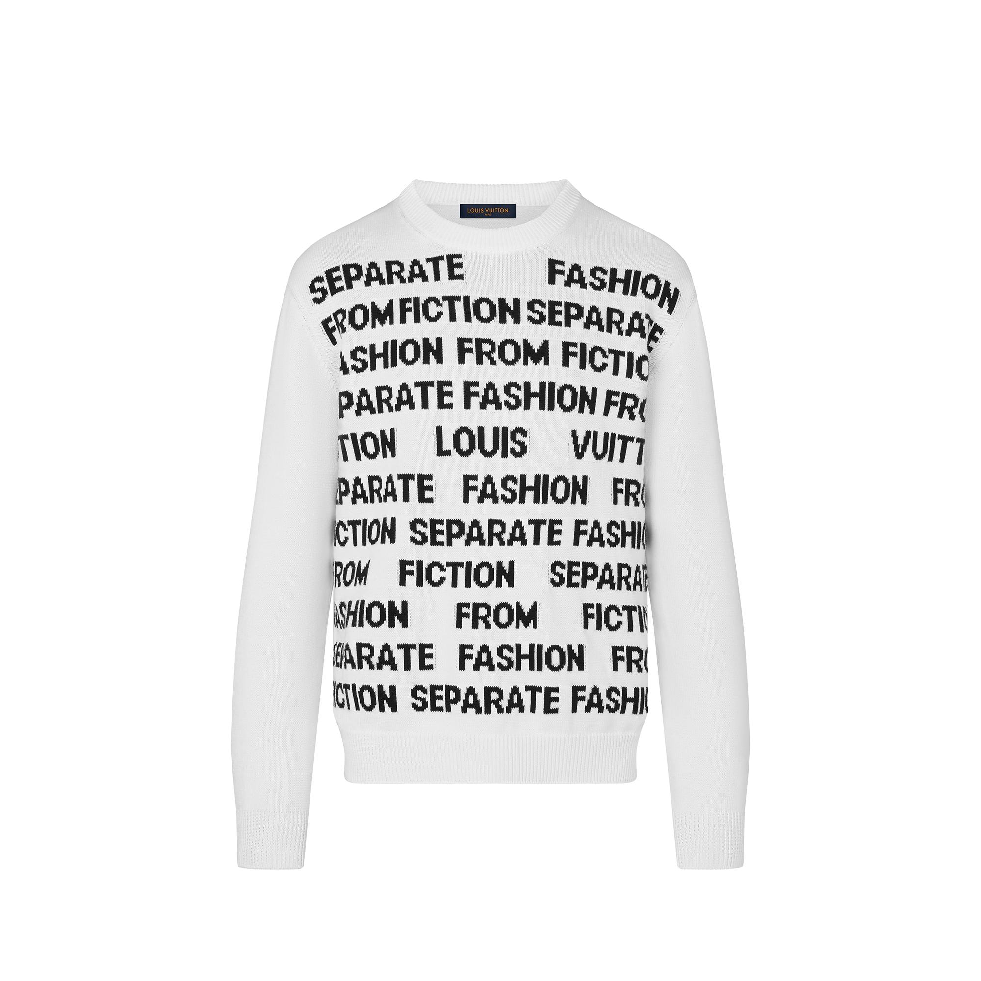 Maglione con motivo LV Letters - Abbigliamento | LOUIS VUITTON