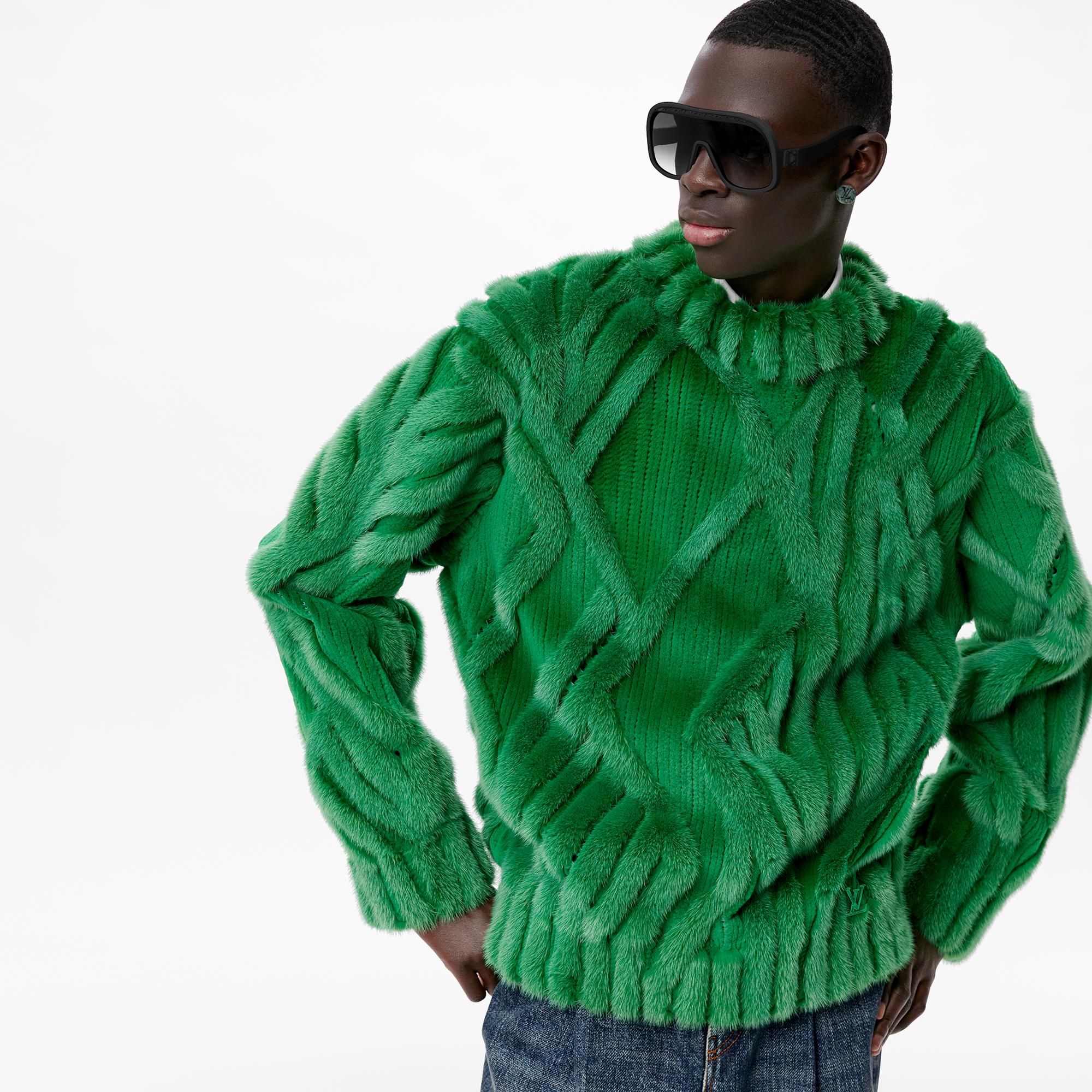 Maglione in visone - Abbigliamento | LOUIS VUITTON