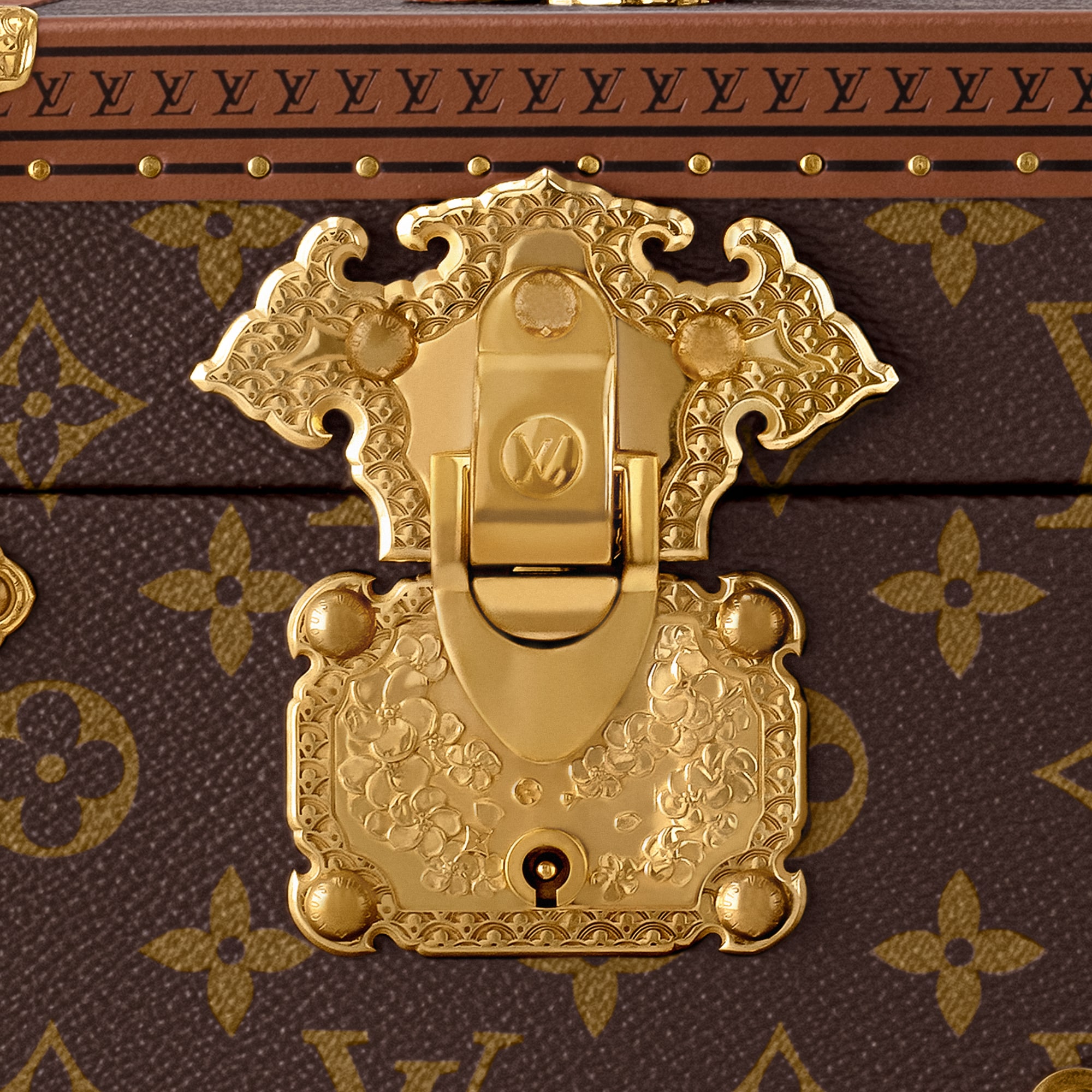 Malle Cérémonie Matcha Tela Monogram Bauli, Viaggio e Casa Bauli e Contenitori Bauli Eccezionali | LOUIS VUITTON (Zoom prodotto)