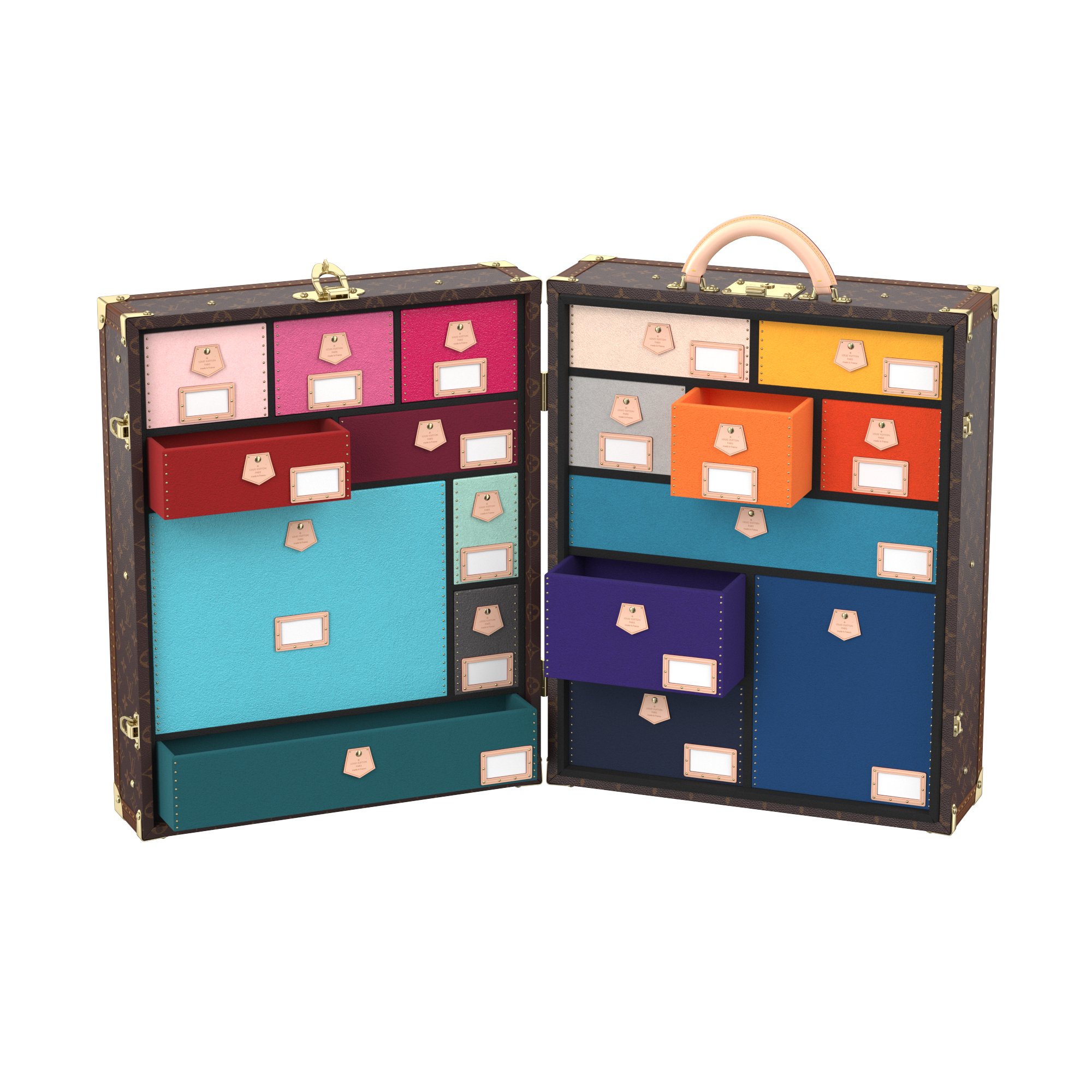 Malle Souvenirs Tela Monogram Bauli, Viaggio e Casa Bauli e Contenitori Coffret | LOUIS VUITTON (Zoom prodotto)
