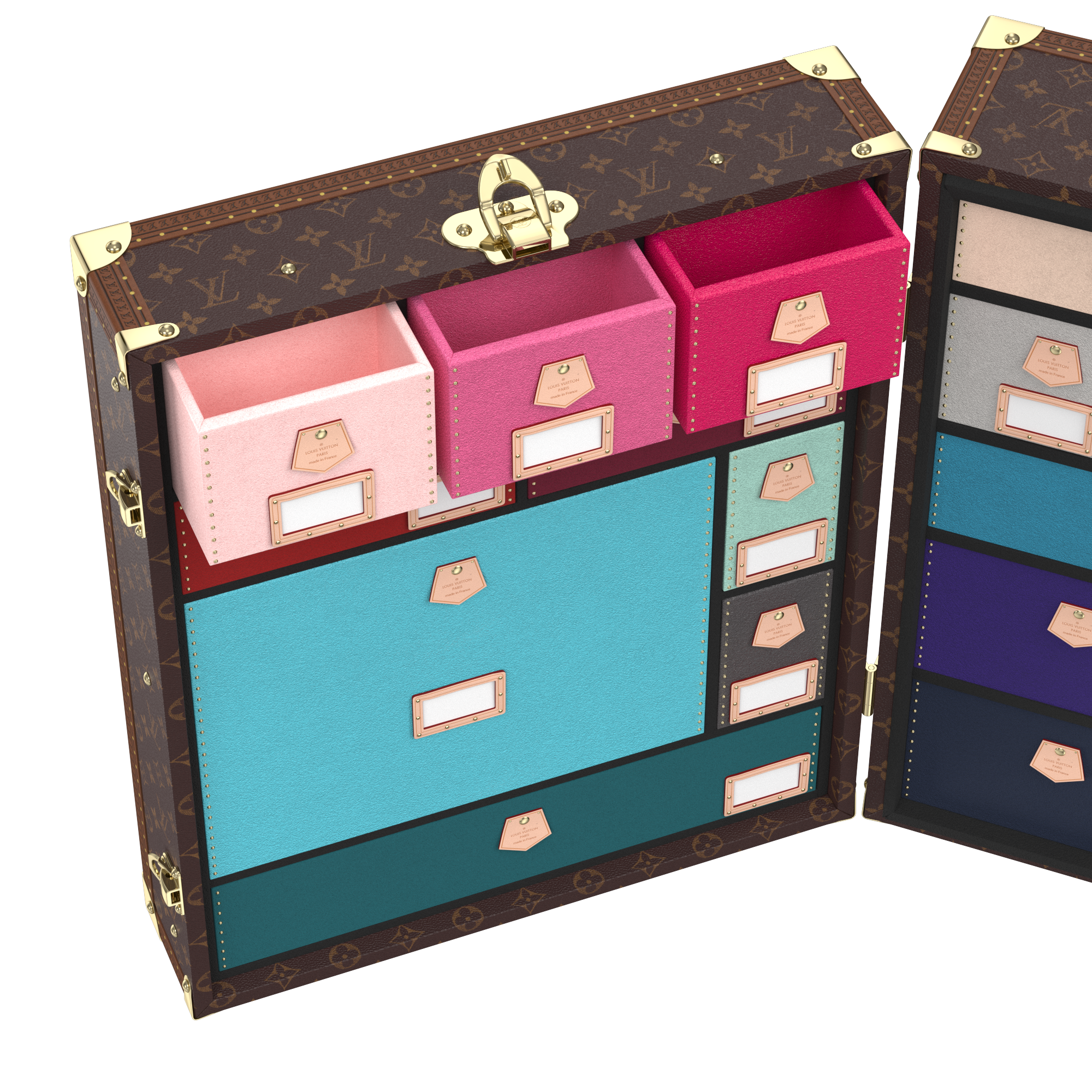 Malle Souvenirs Tela Monogram Bauli, Viaggio e Casa Bauli e Contenitori Coffret | LOUIS VUITTON (Zoom prodotto)