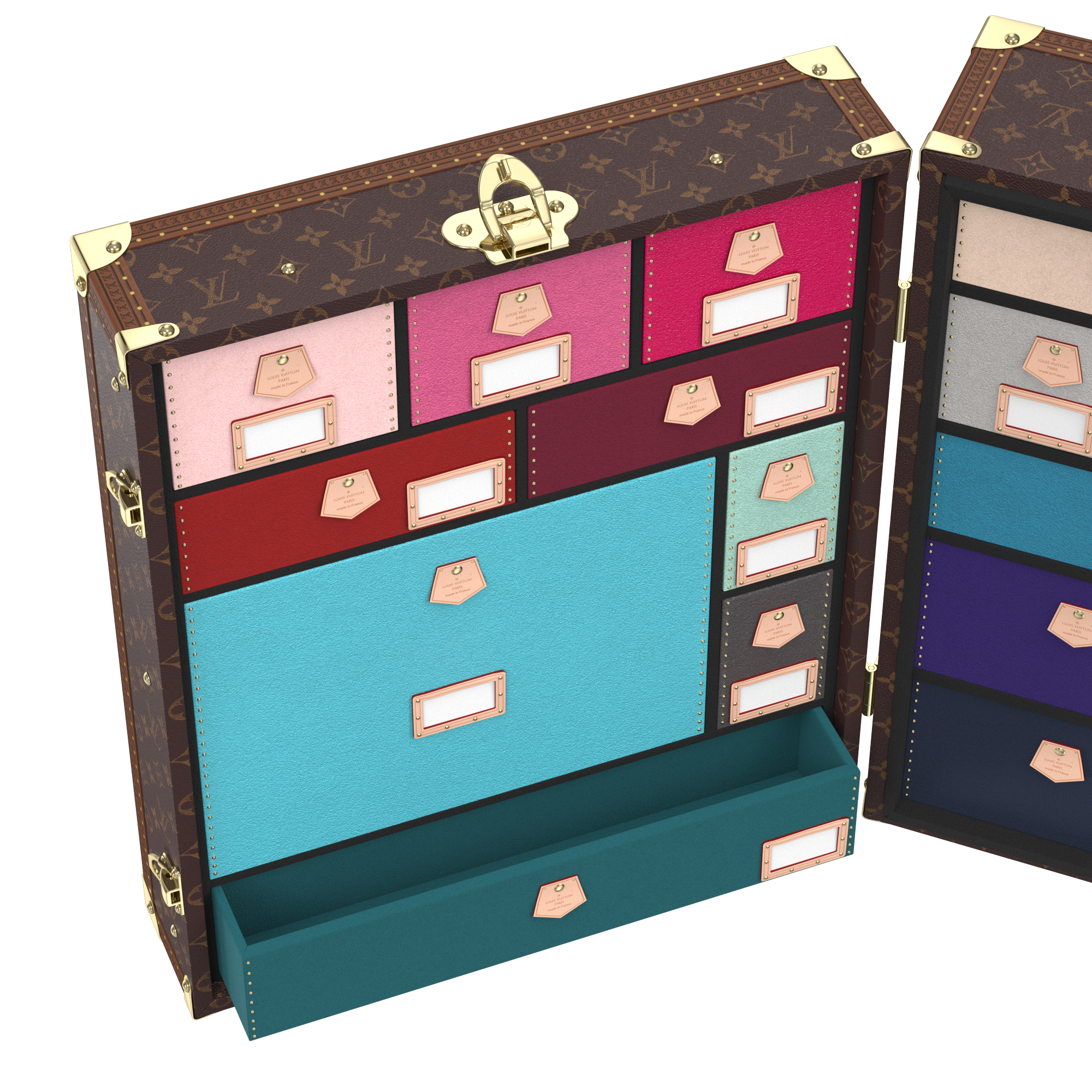 Malle Souvenirs Tela Monogram Bauli, Viaggio e Casa Bauli e Contenitori Coffret | LOUIS VUITTON (Zoom prodotto)
