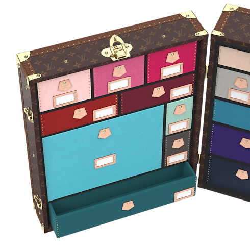 Malle Souvenirs Tela Monogram Bauli, Viaggio e Casa Bauli e Contenitori Coffret | LOUIS VUITTON (Zoom prodotto)