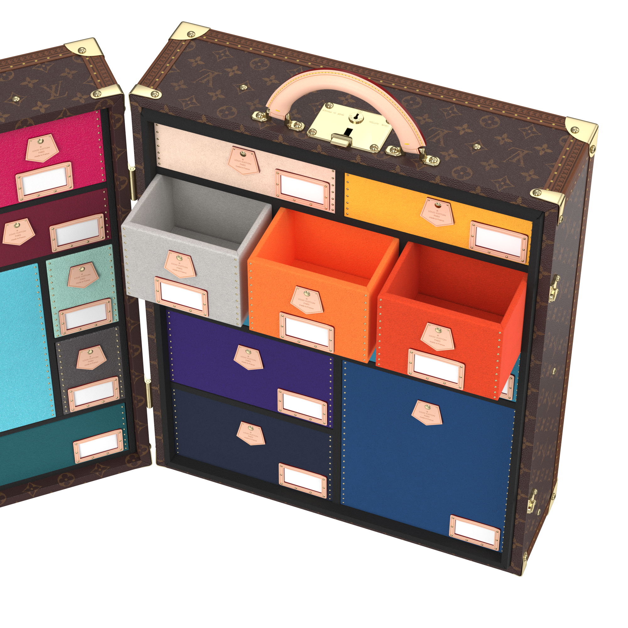 Malle Souvenirs Tela Monogram Bauli, Viaggio e Casa Bauli e Contenitori Coffret | LOUIS VUITTON (Zoom prodotto)