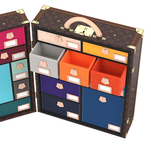 Malle Souvenirs Tela Monogram Bauli, Viaggio e Casa Bauli e Contenitori Coffret | LOUIS VUITTON (Zoom prodotto)