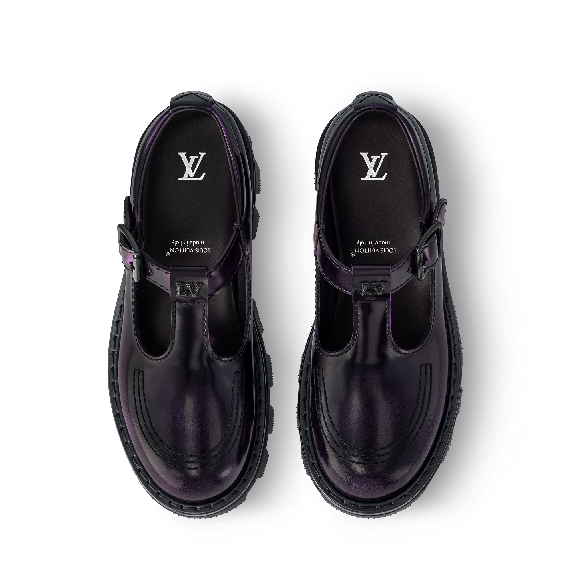 Mary Jane LV Checker  Uomo Calzature Calzature Stringate e Calzature con Fibbia | LOUIS VUITTON (Zoom prodotto)