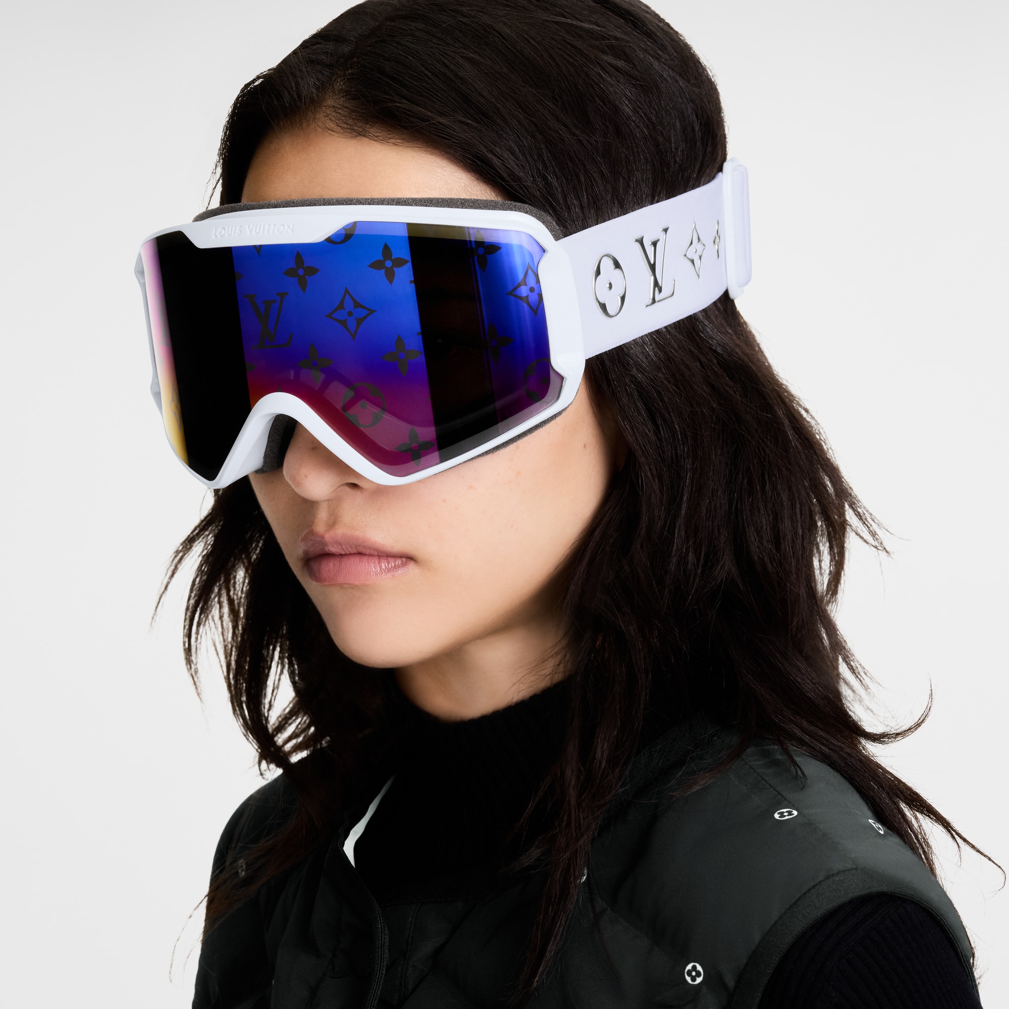 Maschera con effetto sfumato LV Snow S00 Donna Accessori Occhiali da Sole | LOUIS VUITTON (Zoom prodotto)
