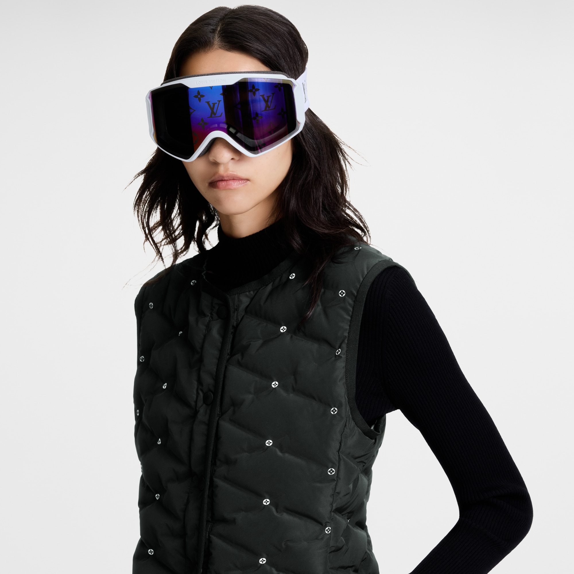 Maschera con effetto sfumato LV Snow S00 Donna Accessori Occhiali da Sole | LOUIS VUITTON (Zoom prodotto)