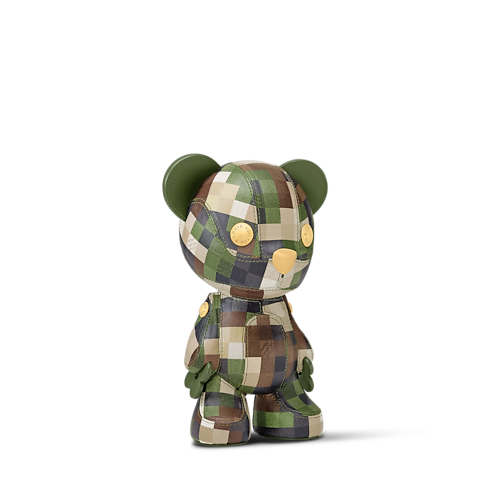 Mascotte Louis Damoflage Nylon Bauli, Viaggio e Casa In Evidenza Campagna Art of Living | LOUIS VUITTON (Zoom prodotto)