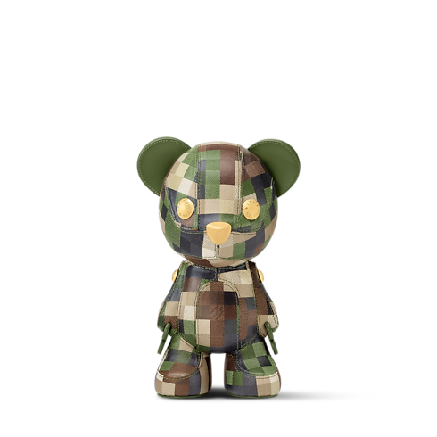 Mascotte Louis Damoflage Nylon Bauli, Viaggio e Casa In Evidenza Campagna Art of Living | LOUIS VUITTON (Zoom prodotto)