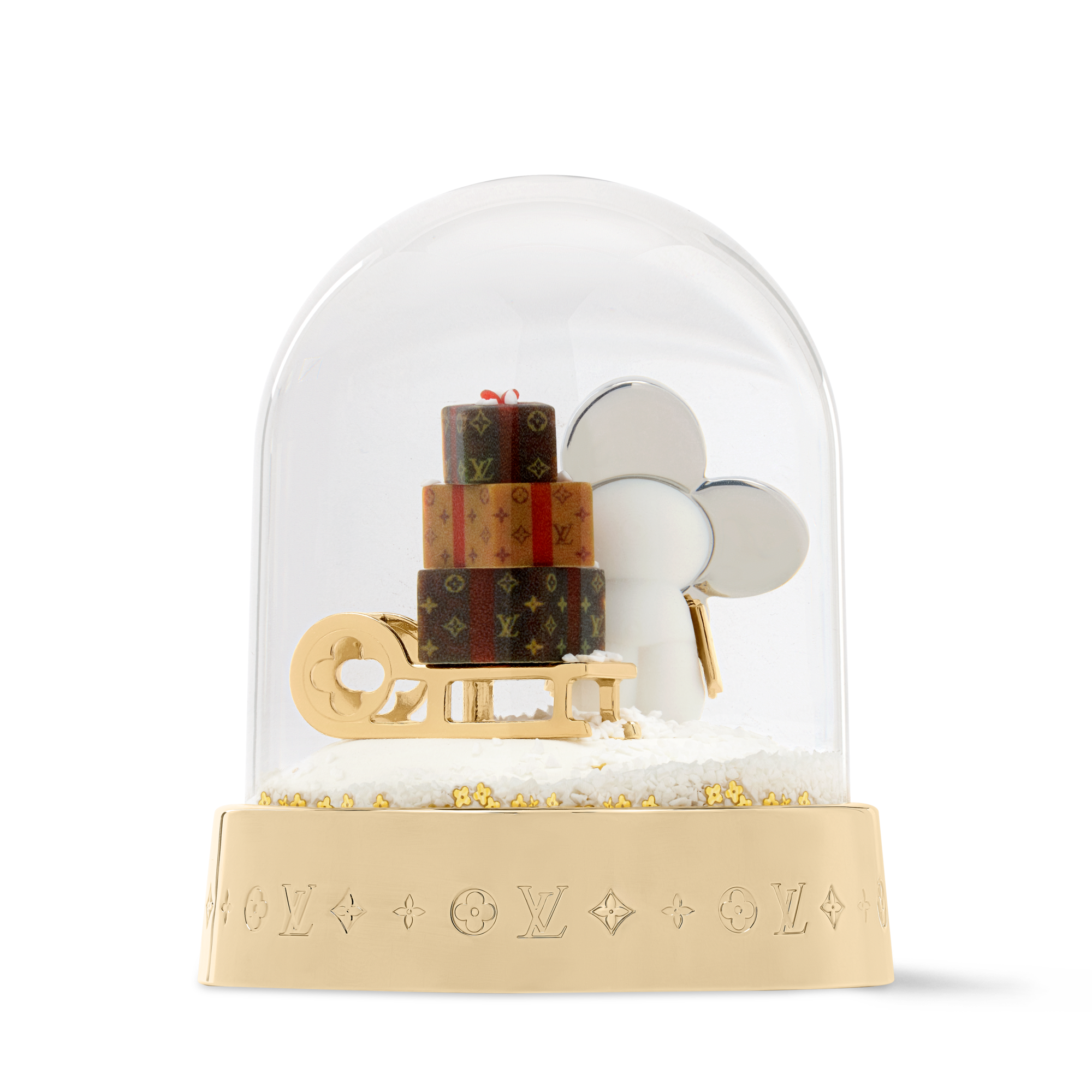 Mascotte Vivienne con palla di neve S00 Bauli, Viaggio e Casa Sport e Giochi } | LOUIS VUITTON (Zoom prodotto)